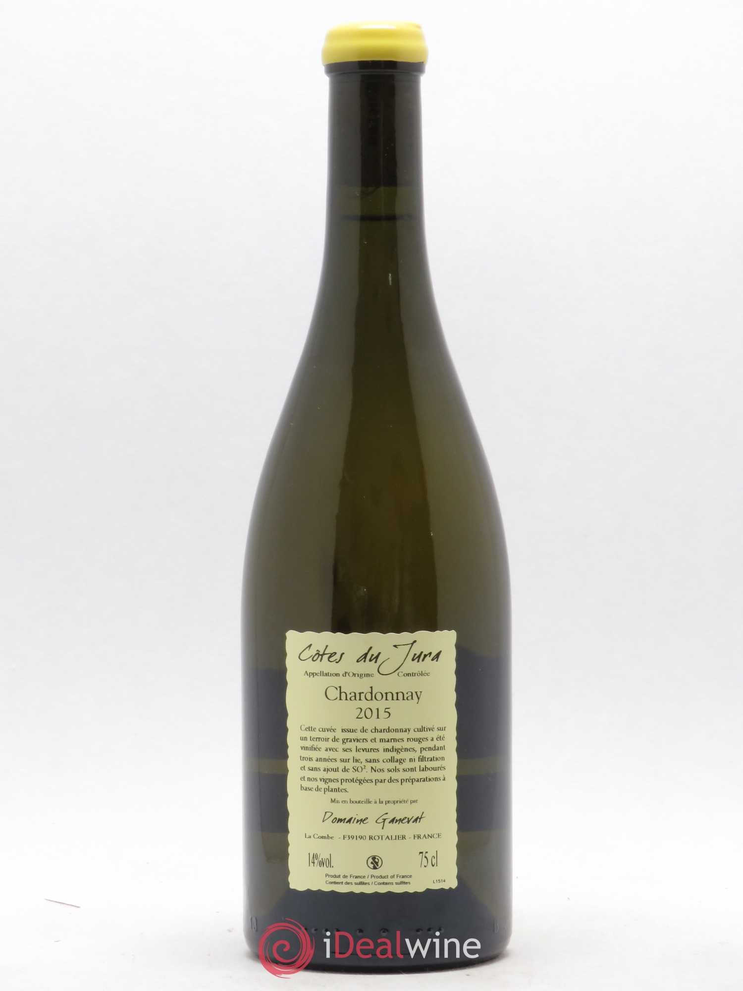Côtes du Jura Les Gryphées Vieilles Vignes Jean-François Ganevat (Domaine) 2015 - Lot de 1 bouteille - 1