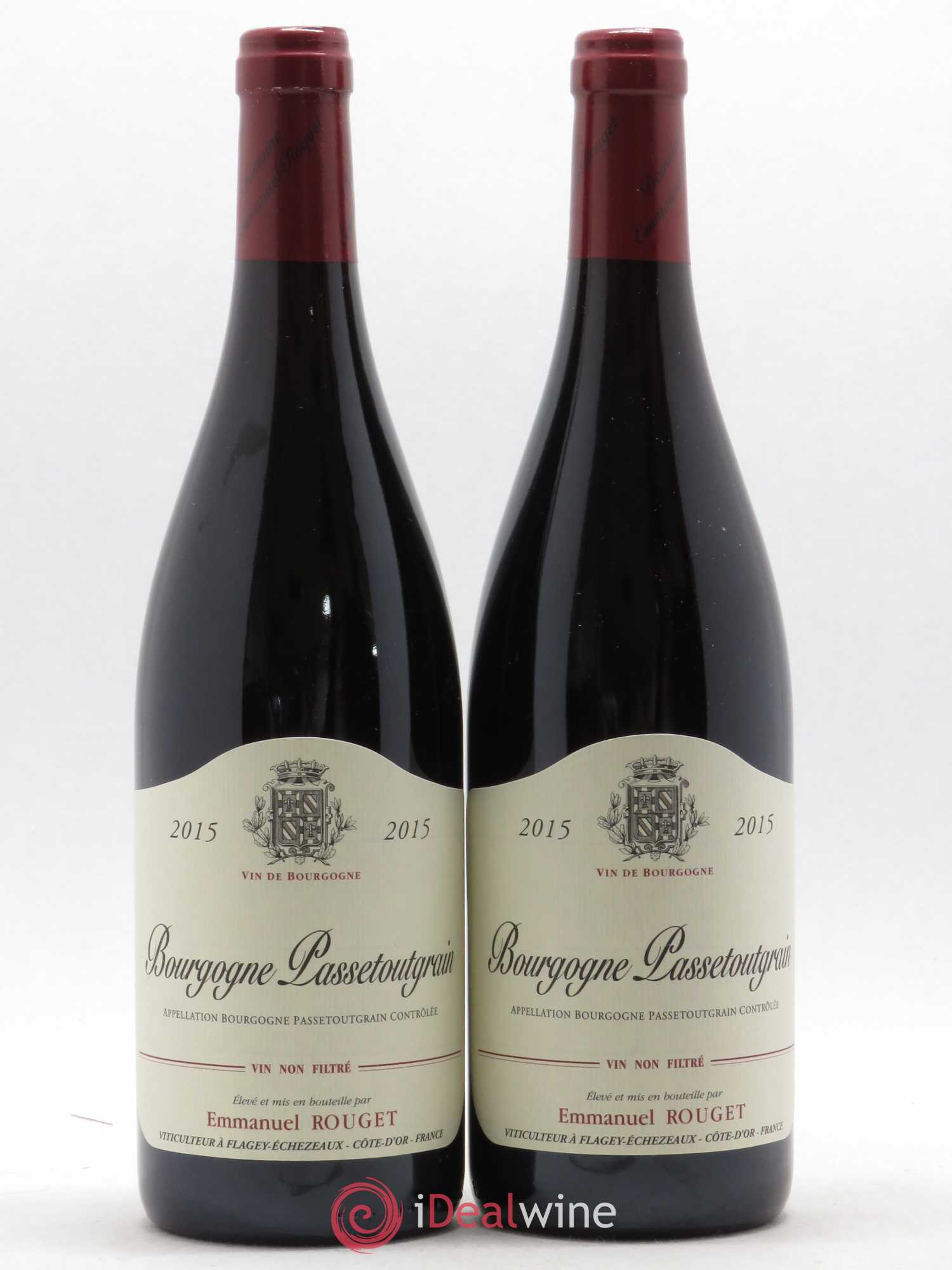 Bourgogne Passetoutgrain Emmanuel Rouget 2015 - Lot de 2 bouteilles - 0