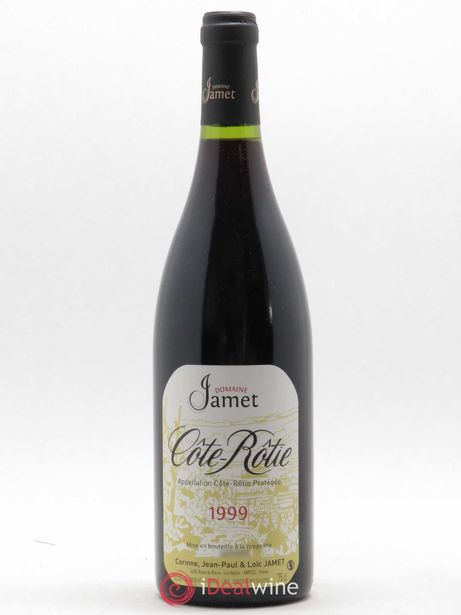 Côte-Rôtie Jamet (Domaine) 1999 - Lot de 1 bouteille - 0