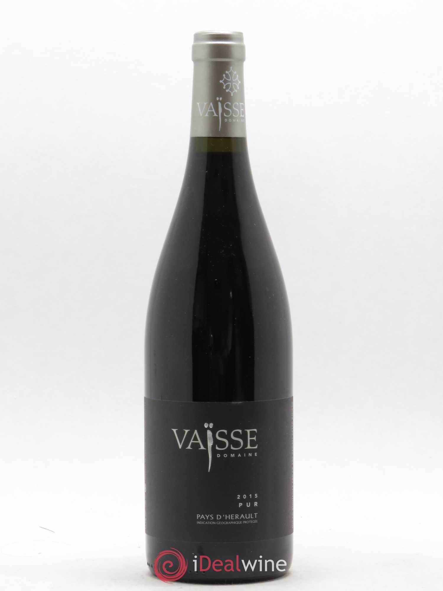 Pays d'Hérault Pur Domaine Pierre Vaisse 2015 - Posten von 1 Flasche - 0