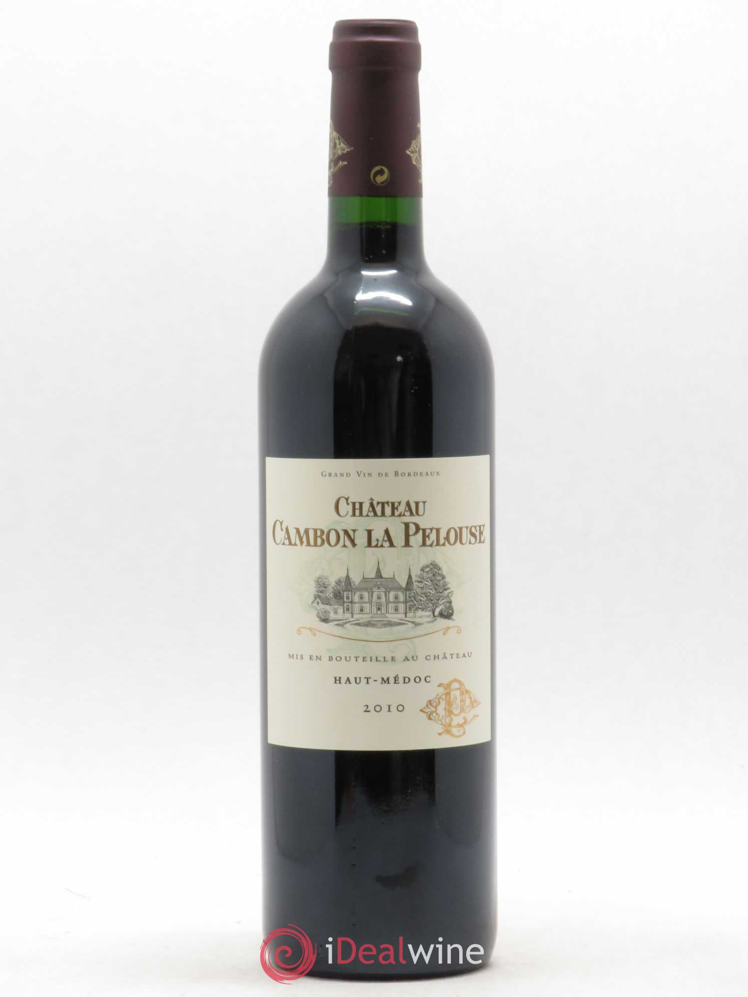 Château Cambon la Pelouse Cru Bourgeois 2010 - Lot de 1 bouteille - 0