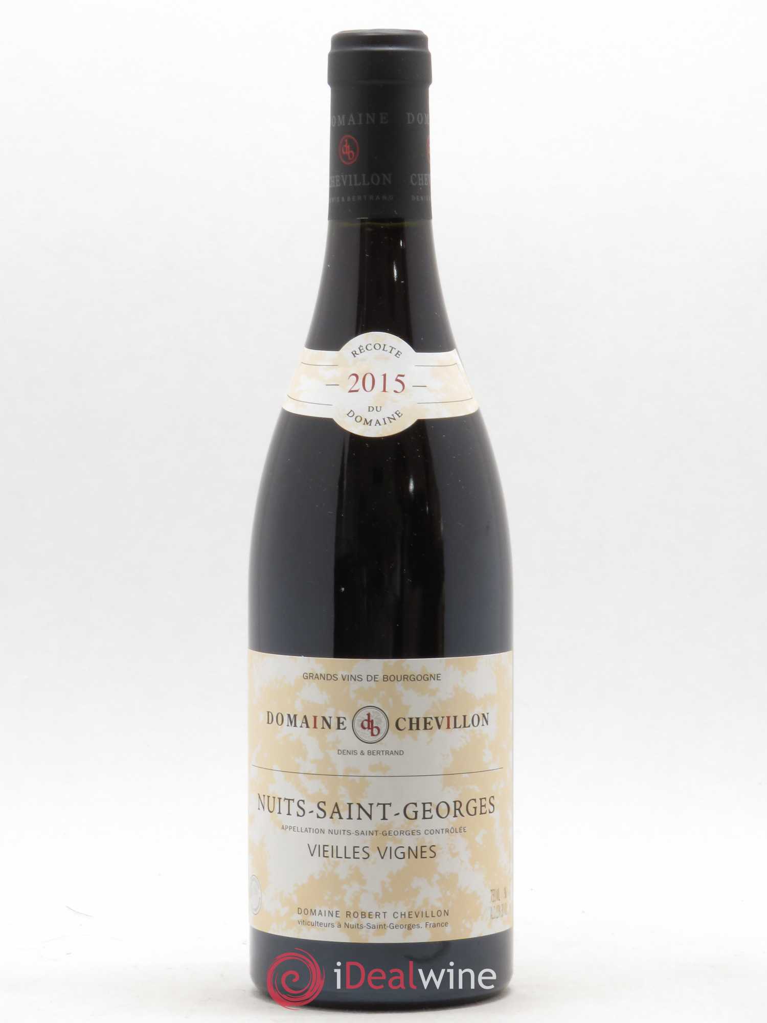 Nuits-Saint-Georges Vieilles vignes Robert Chevillon 2015 - Lot de 1 bouteille - 0