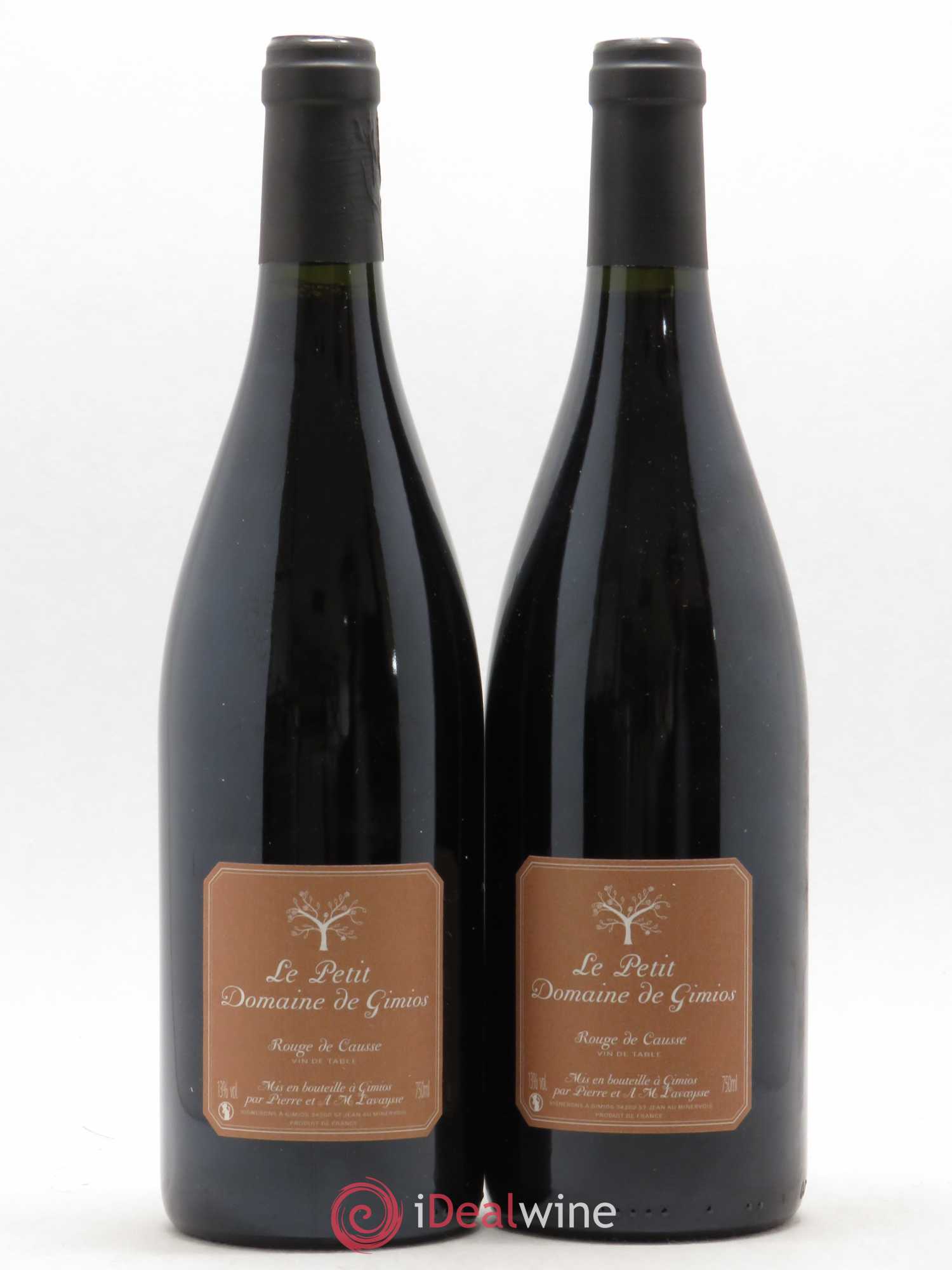 Vin de France Rouge de Causse Le Petit Domaine de Gimios 2014 - Posten von 2 Flaschen - 0