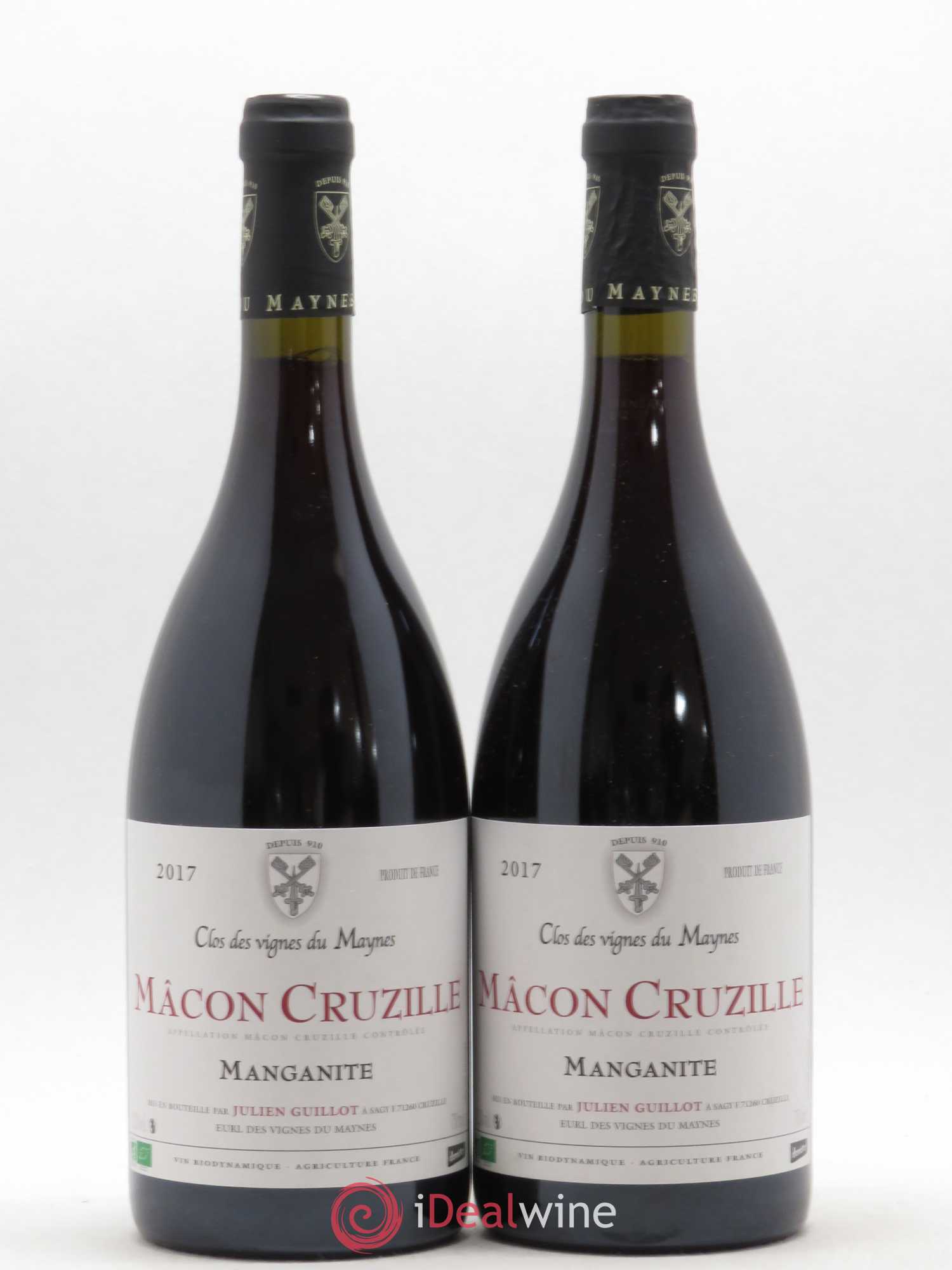 Mâcon-Cruzille Manganite Les Vignes du Maynes 2017 - Lot de 2 bouteilles - 0