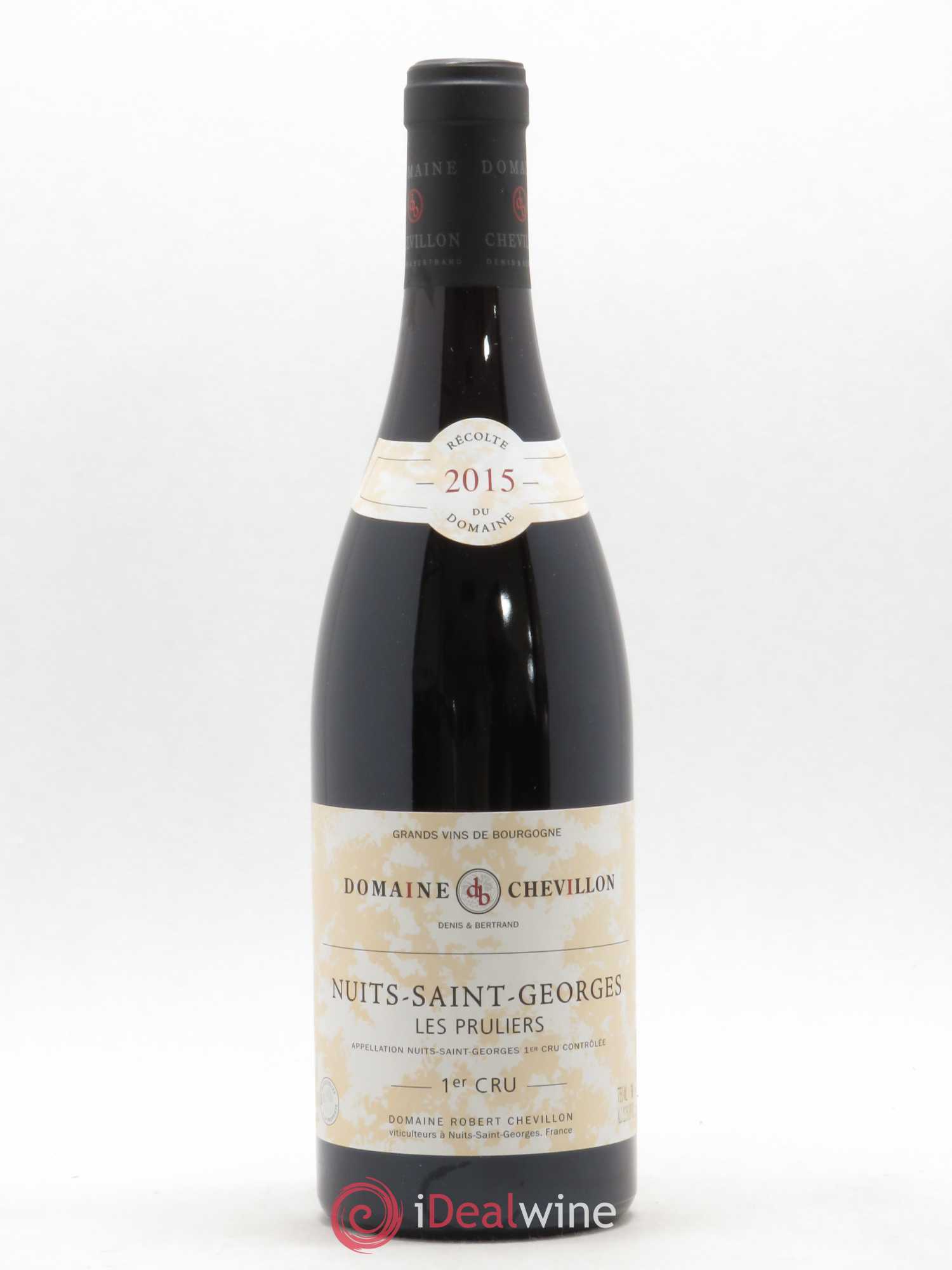 Nuits-Saint-Georges 1er Cru Les Pruliers Robert Chevillon 2015 - Lot de 1 bouteille - 0