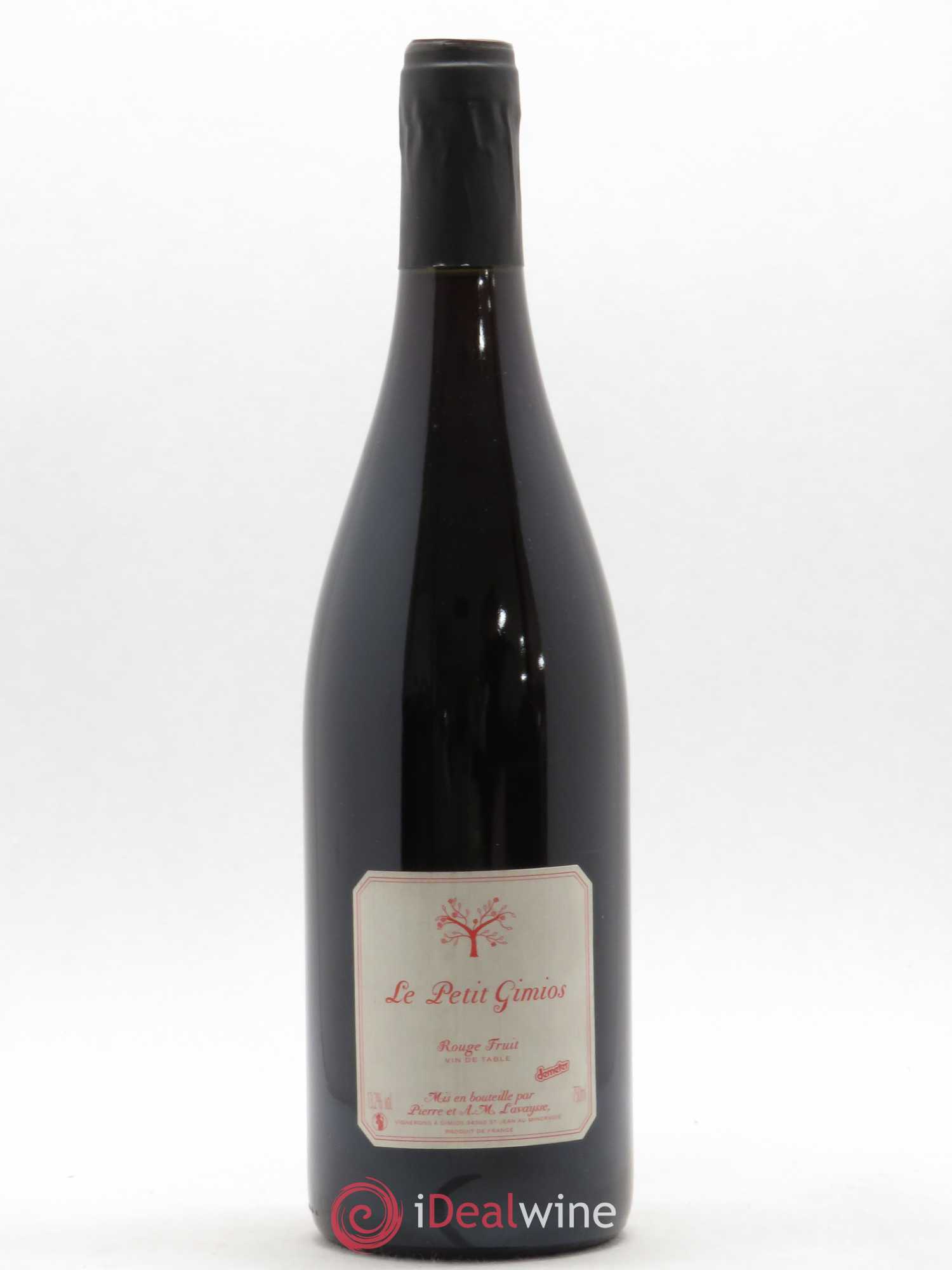 Vin de France Rouge Fruit Le Petit Gimios - Lot de 1 bouteille - 0