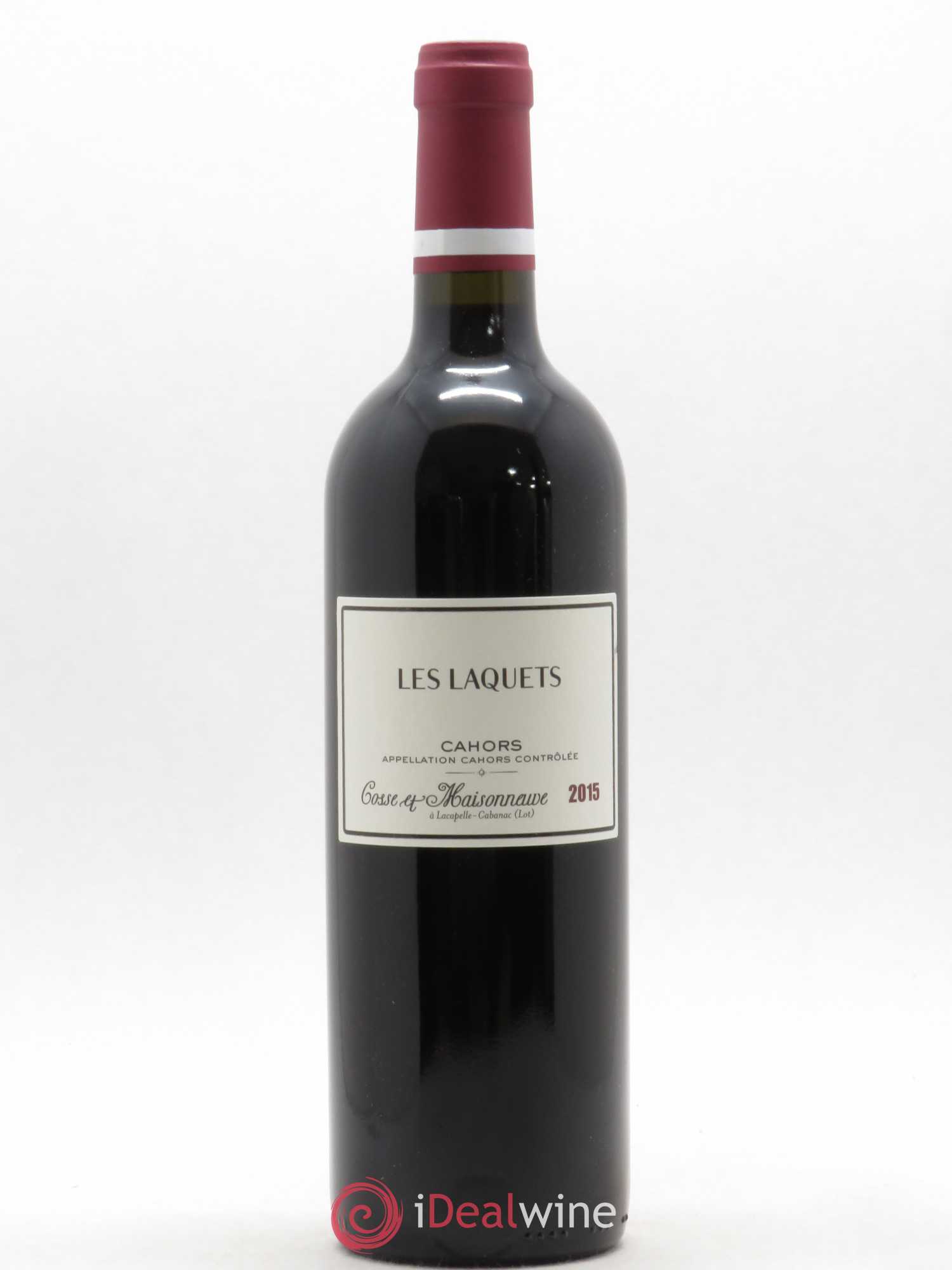 Cahors Les Laquets Cosse-Maisonneuve (Domaine) 2015 - Lot de 1 bouteille - 0