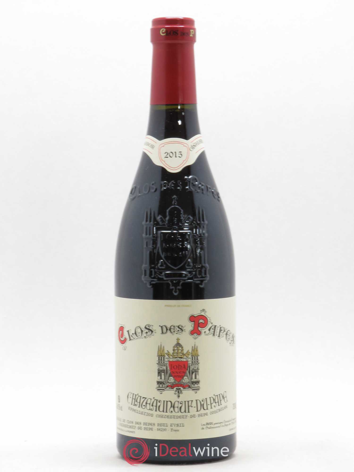 Châteauneuf-du-Pape Clos des Papes - Paul Avril 2015 - Lot de 1 bouteille - 0