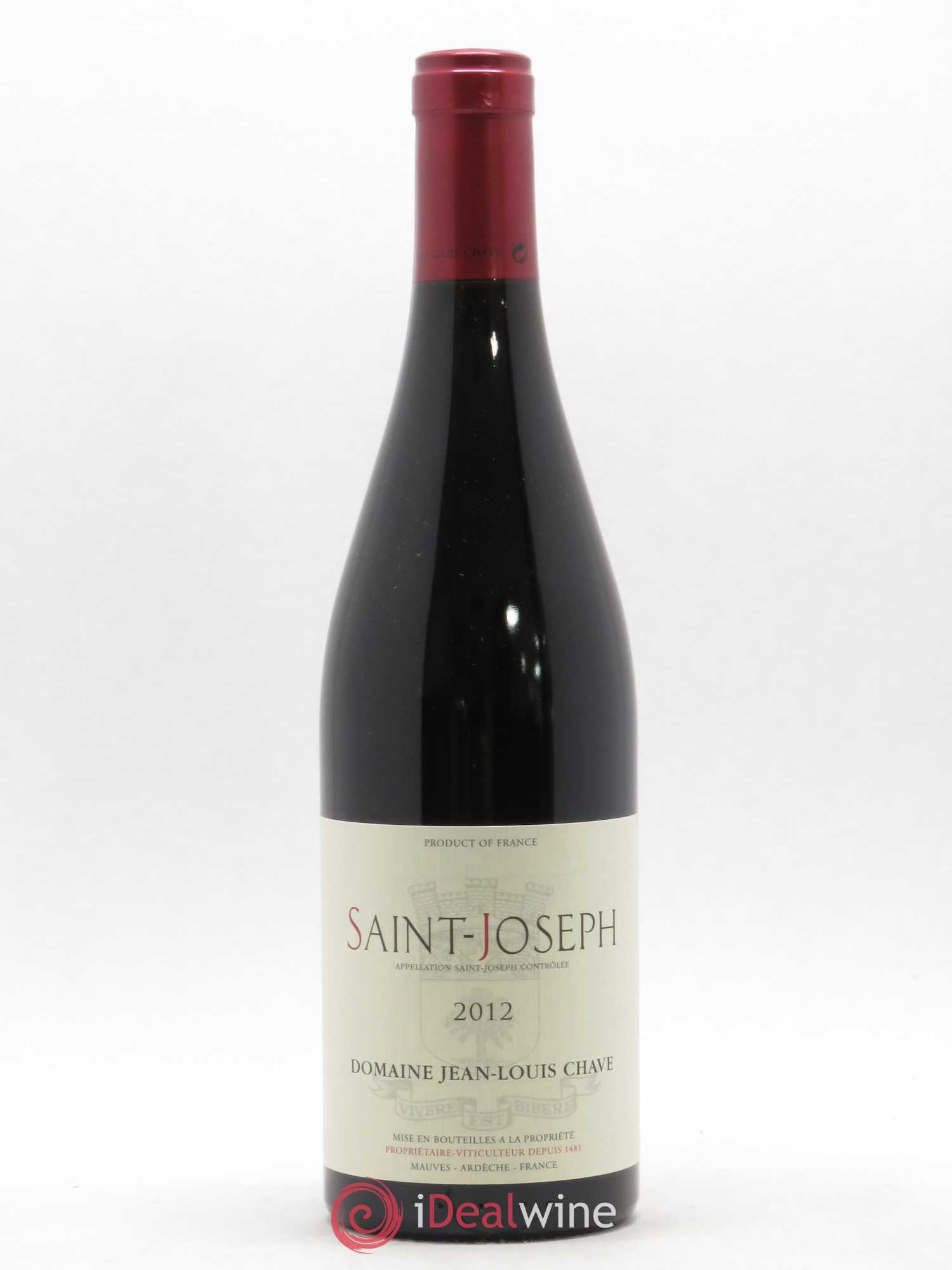 Saint-Joseph Jean-Louis Chave 2012 - Lot de 1 bouteille - 0