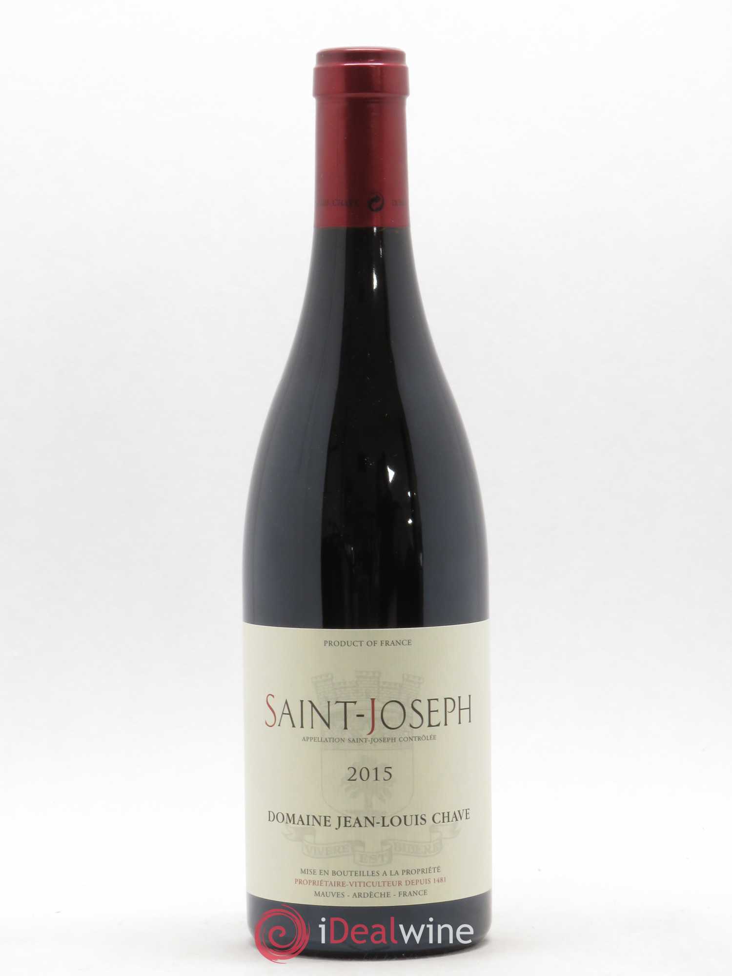 Saint-Joseph Jean-Louis Chave 2015 - Lot de 1 bouteille - 0