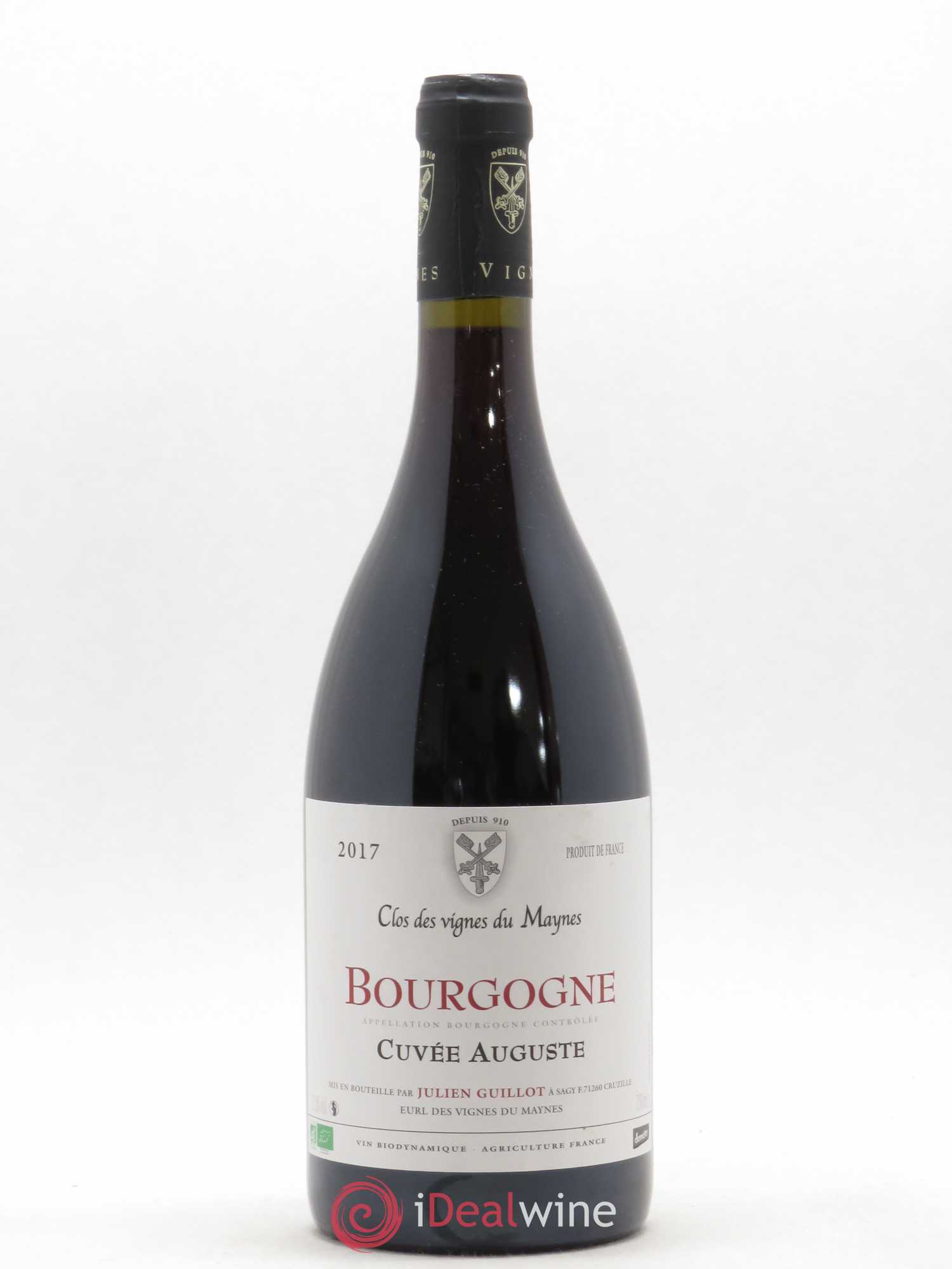 Bourgogne Cuvée Auguste Les Vignes du Maynes 2017 - Lot de 1 bouteille - 0