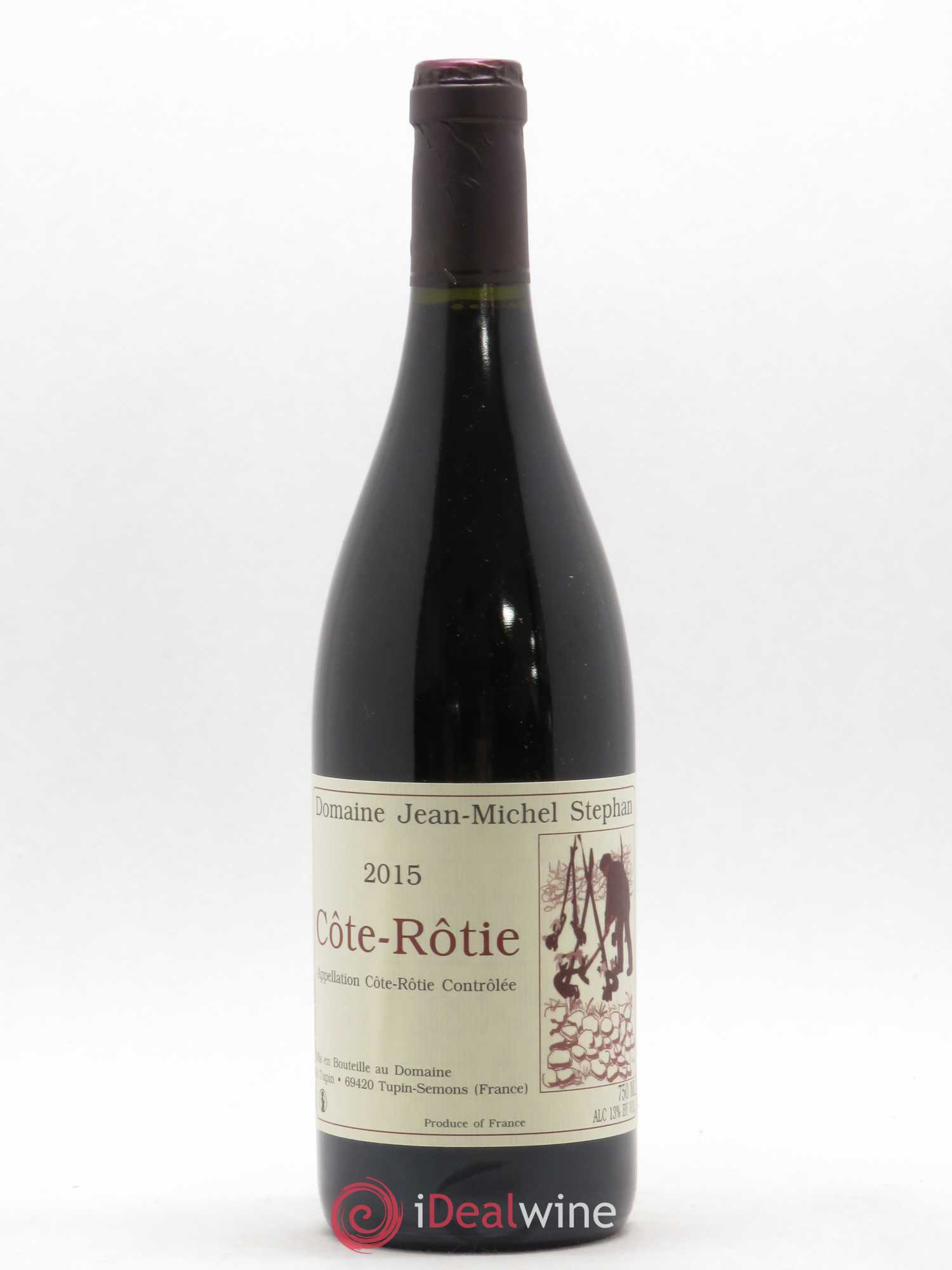 Côte-Rôtie Jean-Michel Stephan 2015 - Lot de 1 bouteille - 0