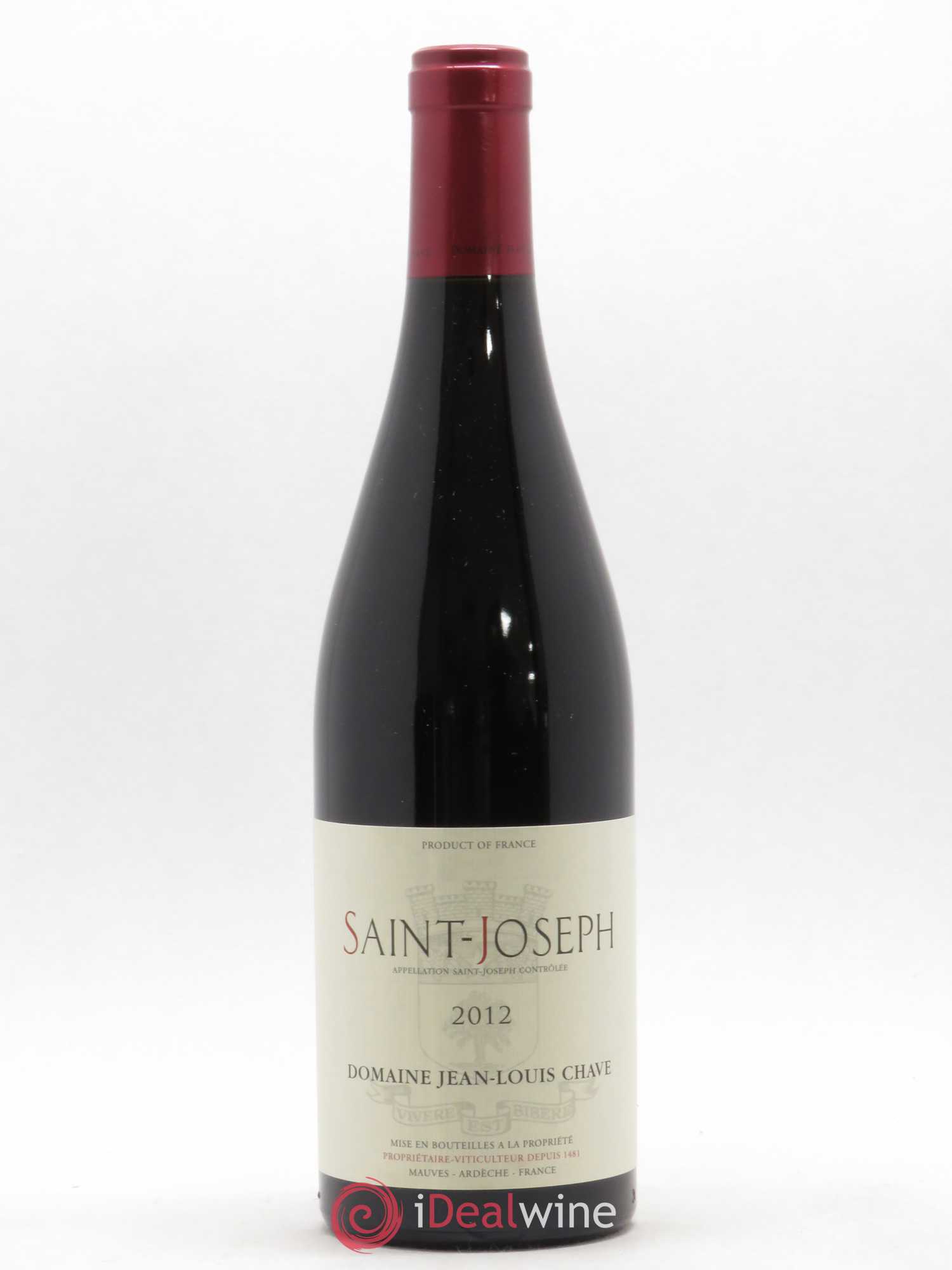 Saint-Joseph Jean-Louis Chave 2012 - Lot de 1 bouteille - 0