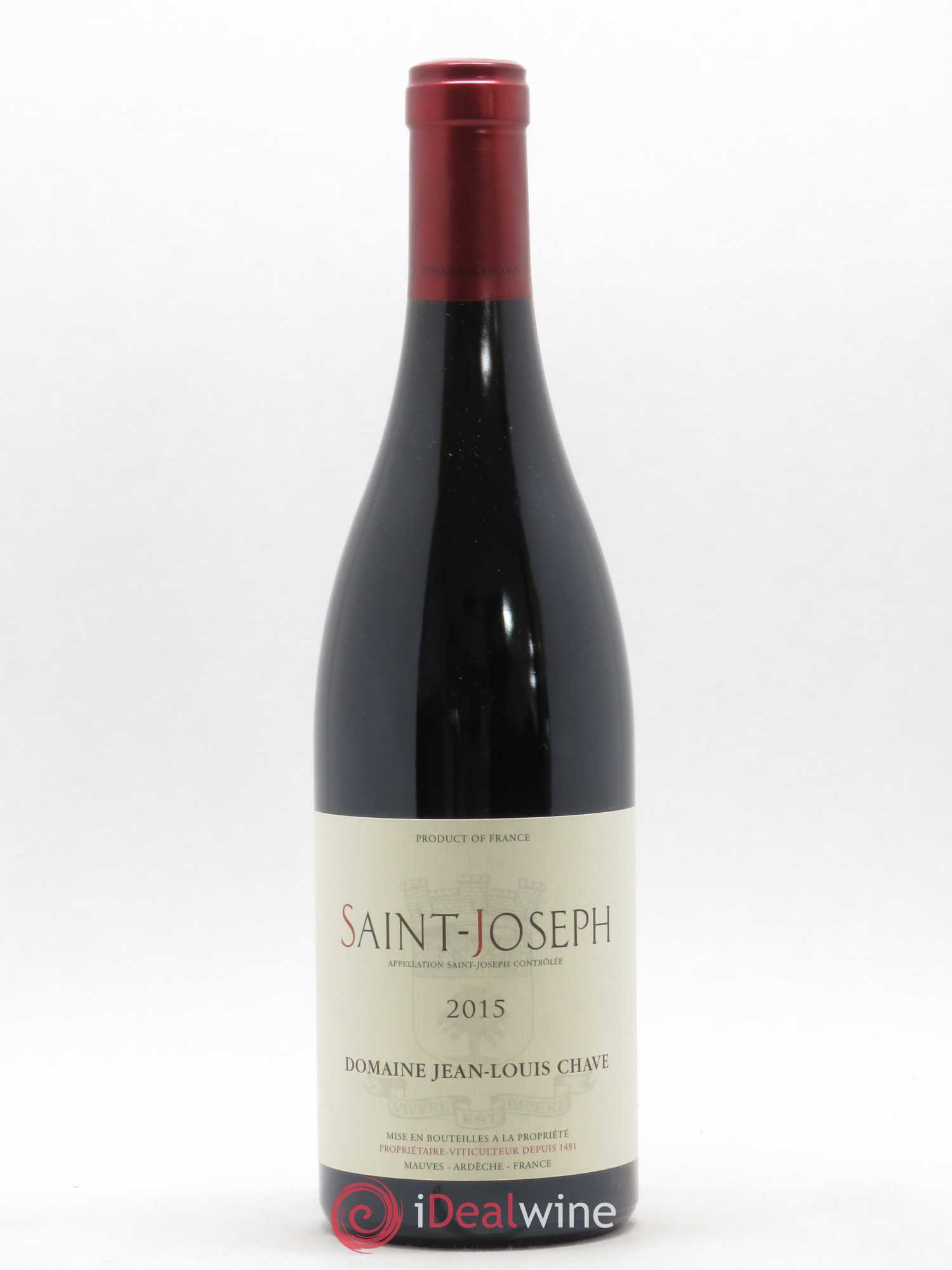 Saint-Joseph Jean-Louis Chave 2015 - Lot de 1 bouteille - 0