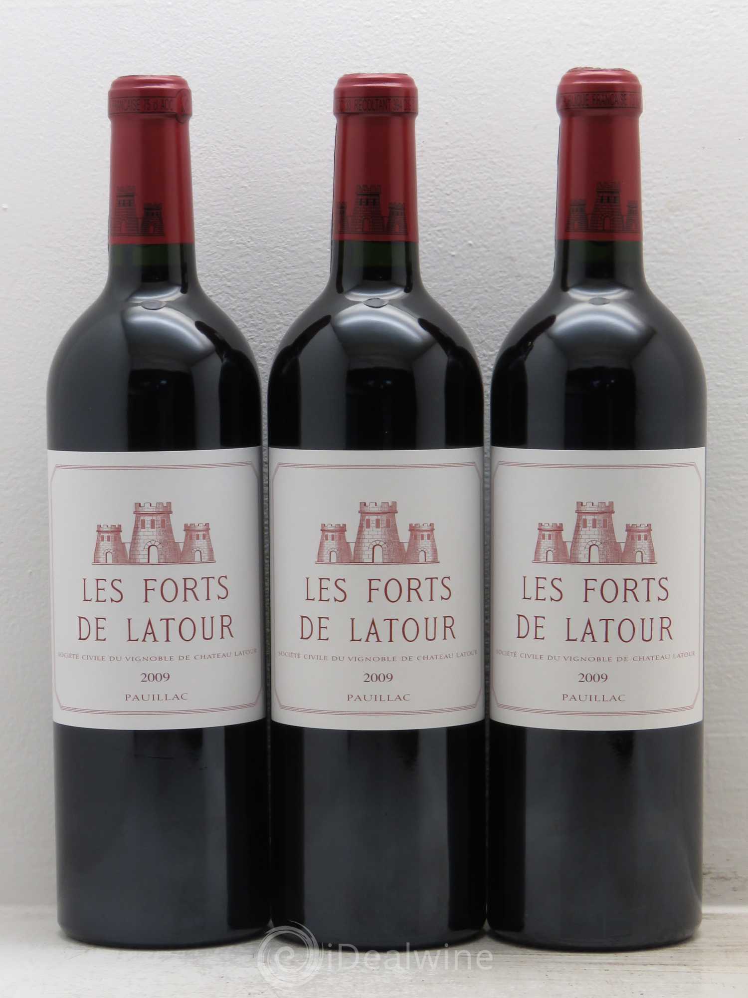 Les Forts de Latour Second Vin 2009 - Lot de 3 bouteilles - 0