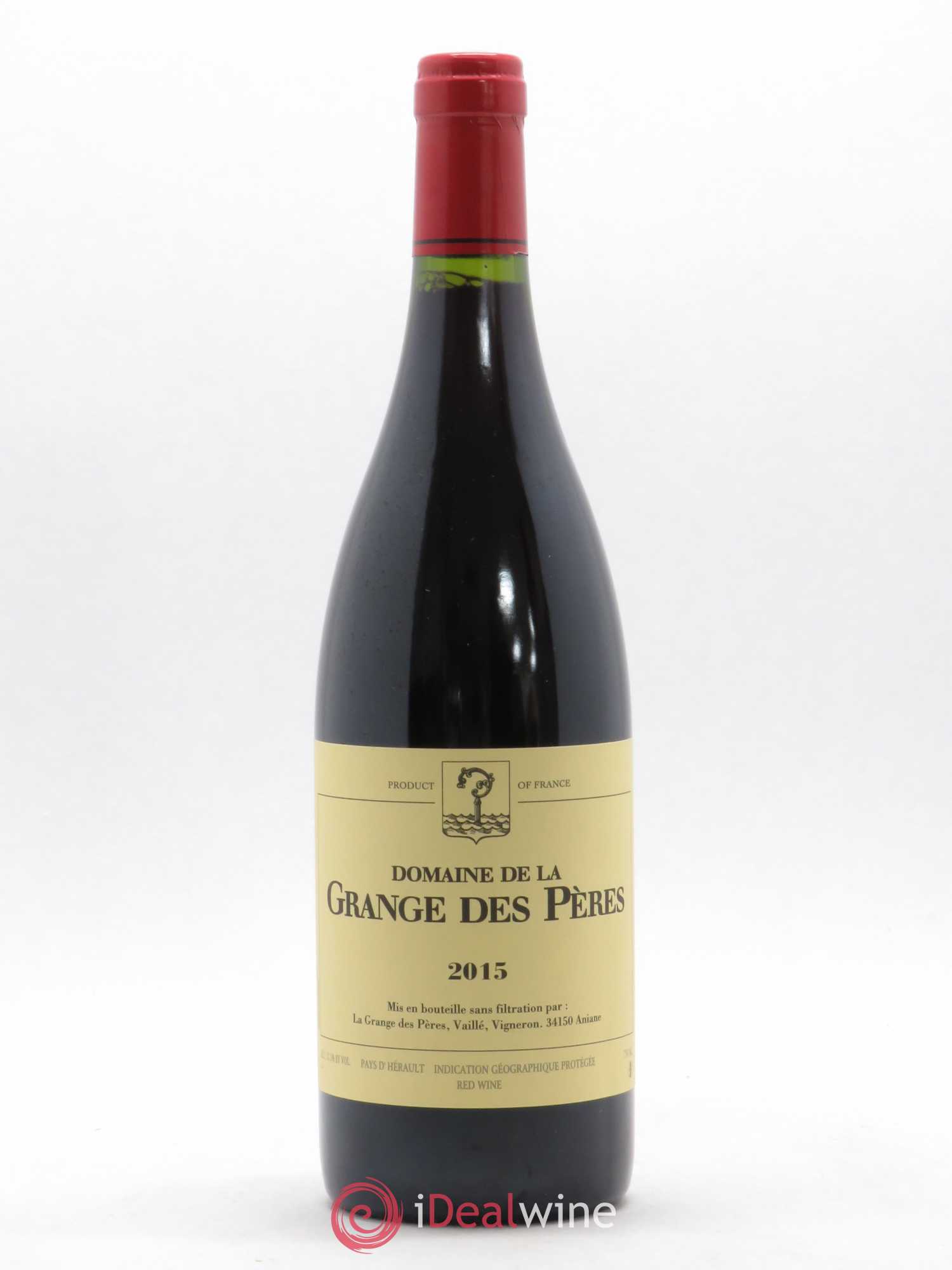 Pays d'Hérault Grange des Pères Laurent Vaillé 2015 - Lot de 1 bouteille - 0
