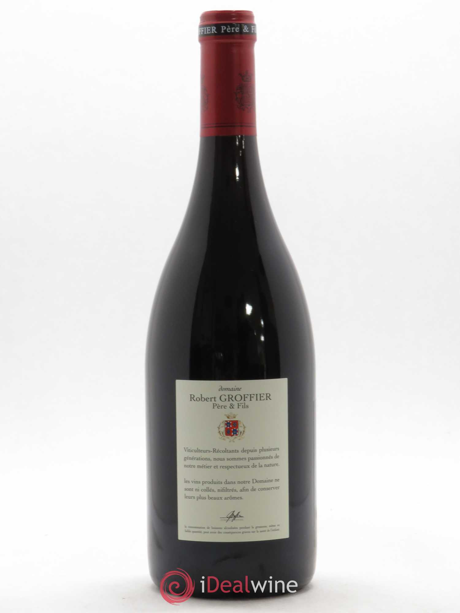 Chambertin Clos de Bèze Grand Cru Robert Groffier Père & Fils (Domaine) 2015 - Lot of 1 bottle - 1