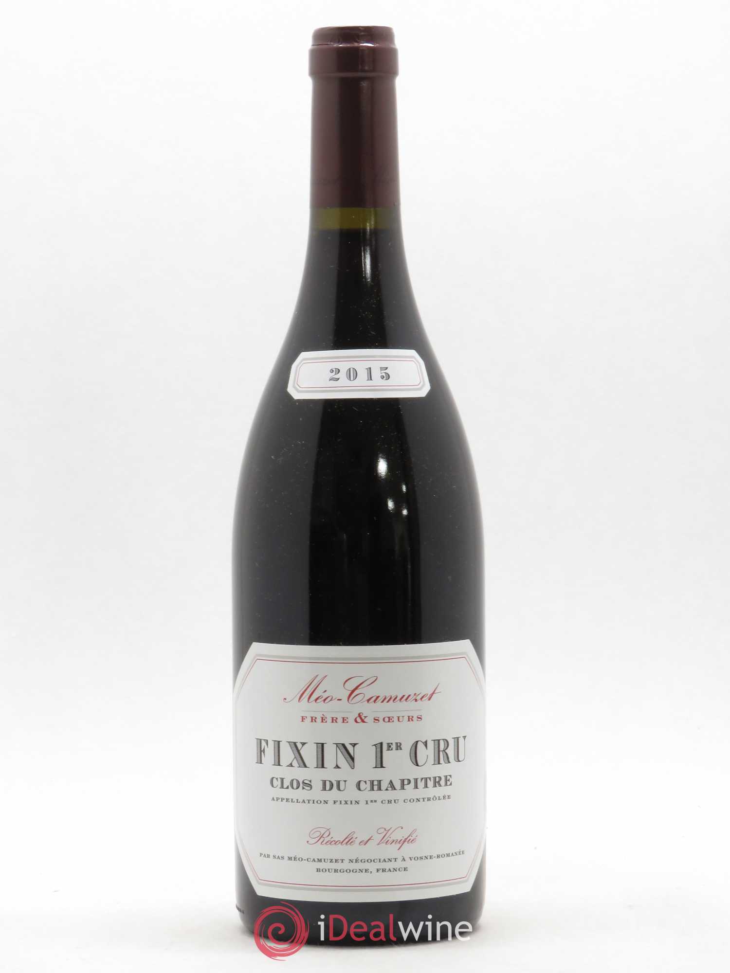 Fixin 1er Cru Clos du Chapitre Méo-Camuzet (Frère & Soeurs) 2015 - Lot de 1 bouteille - 0
