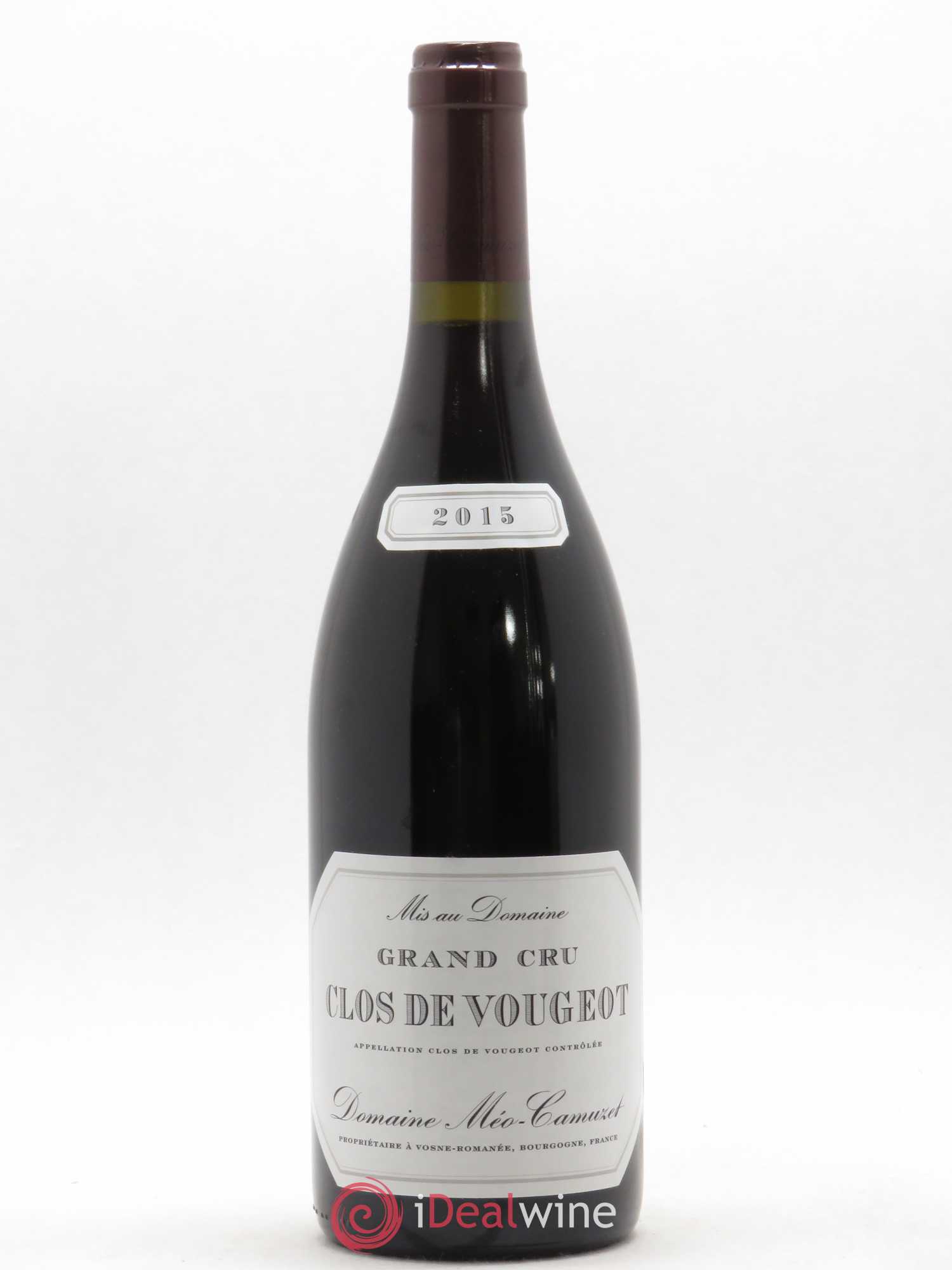 Clos de Vougeot Grand Cru Méo-Camuzet (Domaine) 2015 - Lot de 1 bouteille - 0