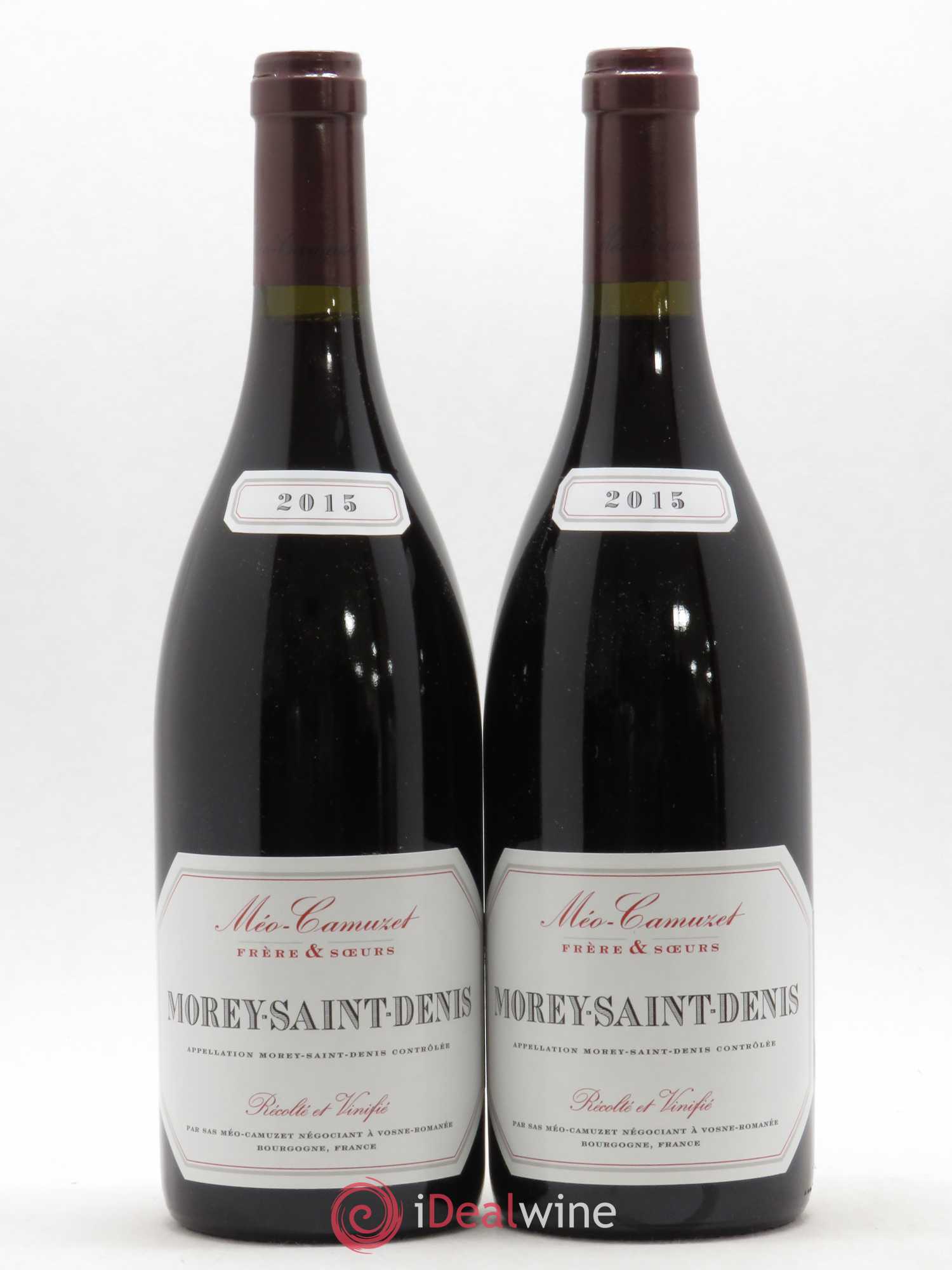 Morey-Saint-Denis Méo-Camuzet (Frère & Soeurs) 2015 - Lot de 2 bouteilles - 0