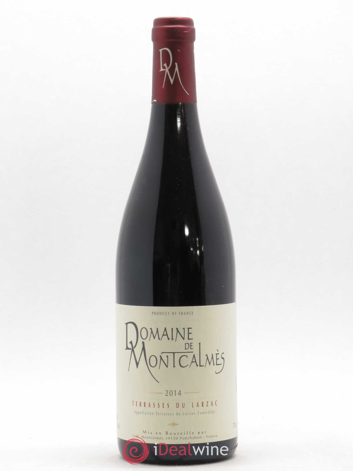Terrasses du Larzac Domaine de Montcalmès Frédéric Pourtalié 2014 - Lot de 1 bouteille - 0