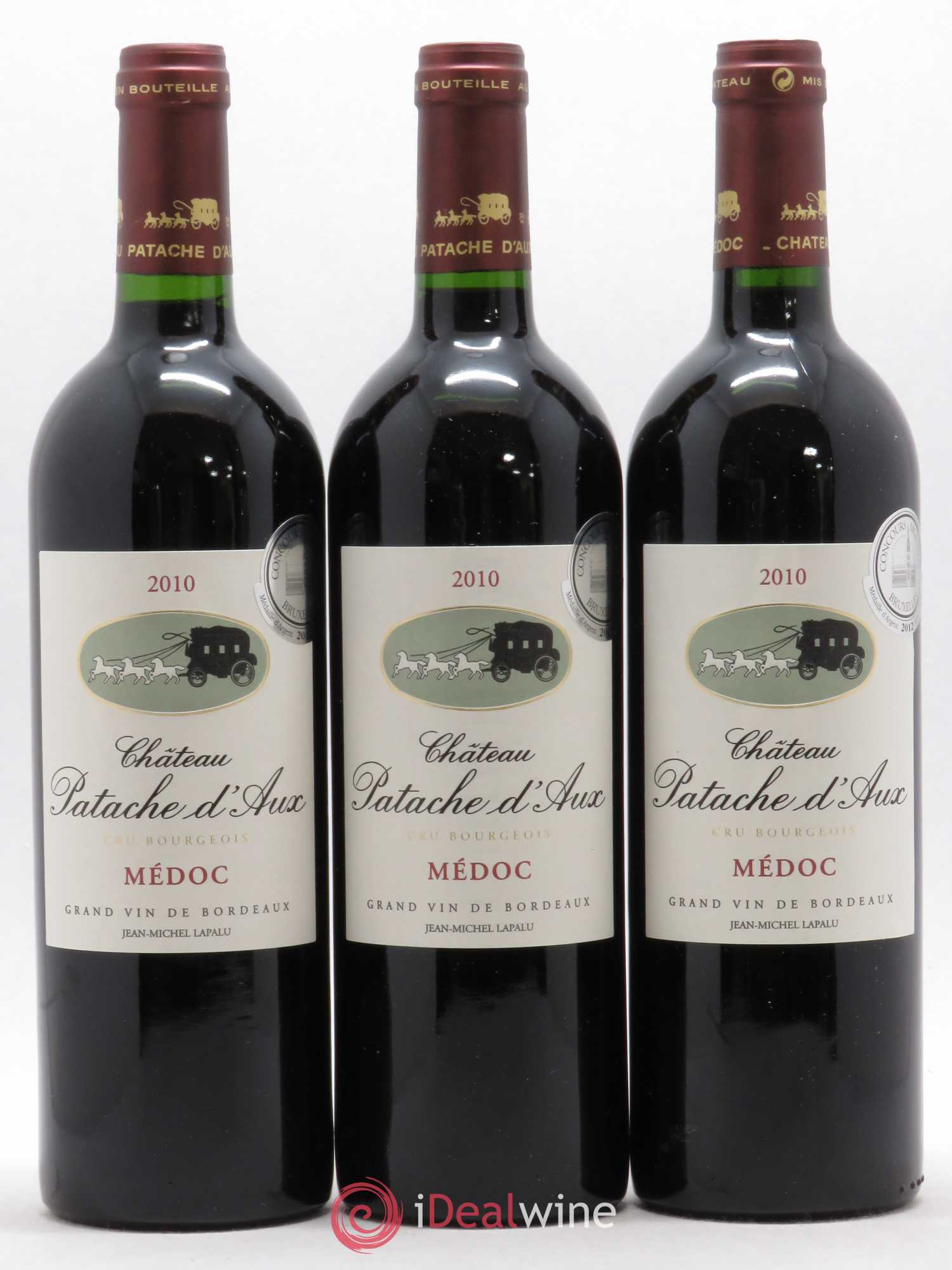 Château Patache d'Aux Cru Bourgeois 2010 - Lot de 6 bouteilles - 1