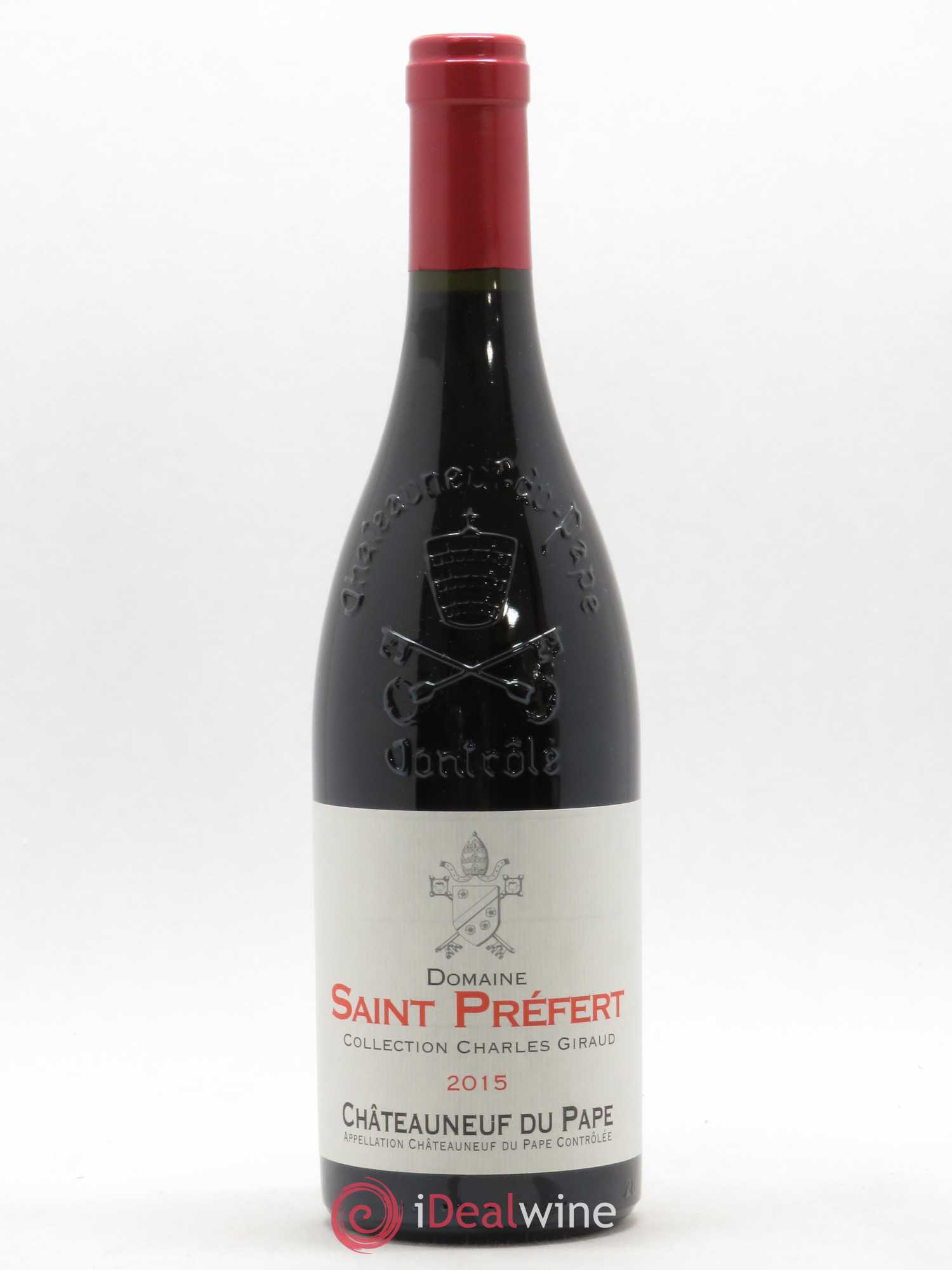 Châteauneuf-du-Pape Collection Charles Giraud Domaine Saint-Préfert 2015 - Lot de 1 bouteille - 0