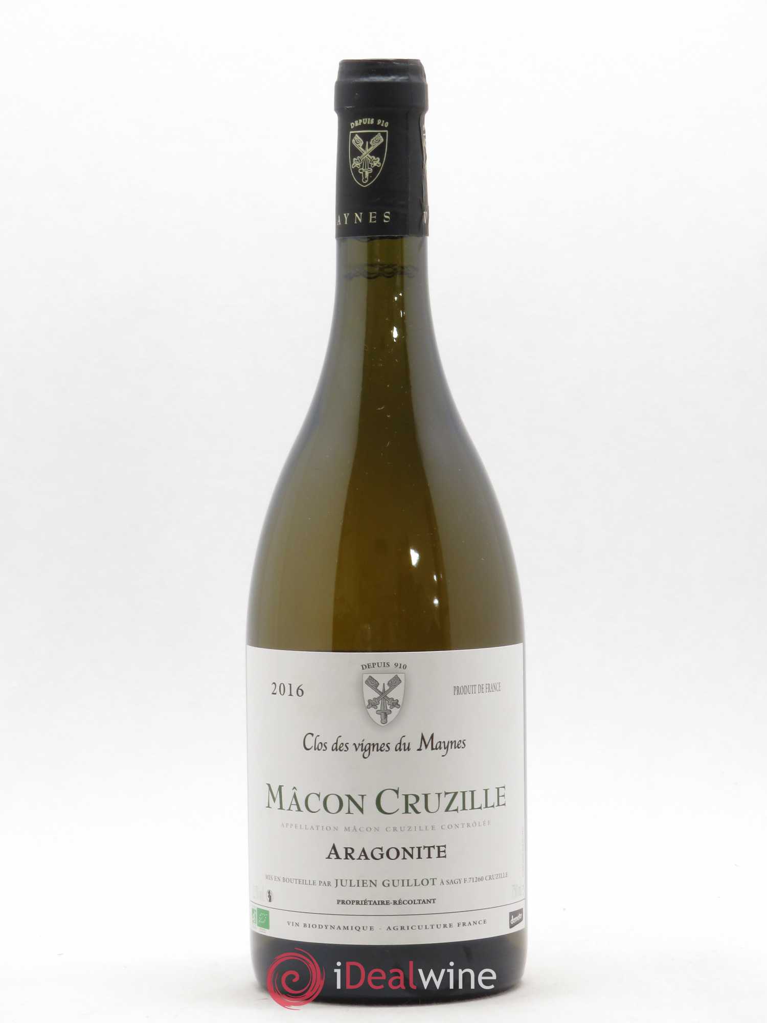 Mâcon-Cruzille Aragonite Les Vignes du Maynes 2016 - Posten von 1 Flasche - 0