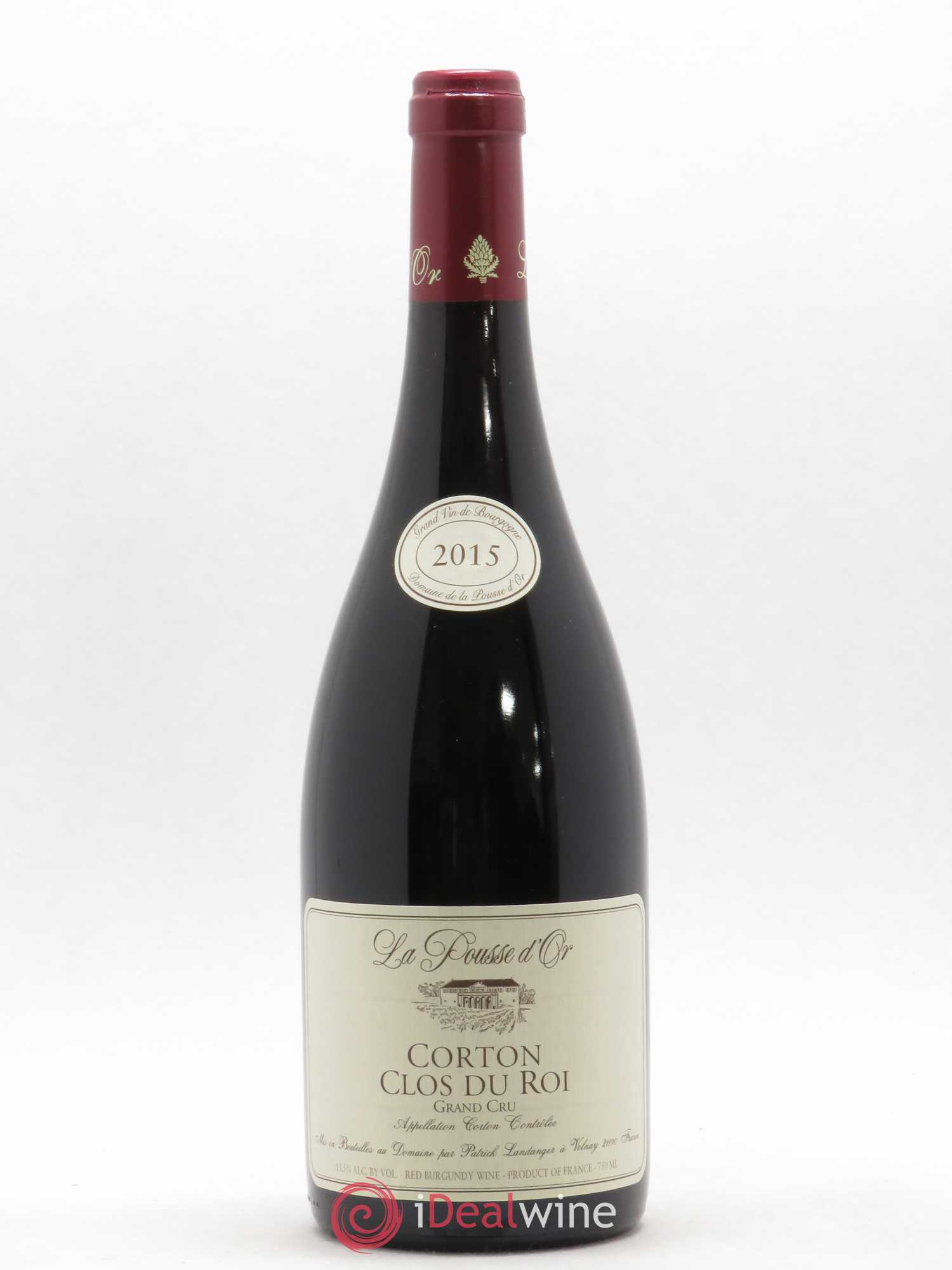 Corton Grand Cru Clos du Roi La Pousse d'Or (Domaine de) 2015 - Lot de 1 bouteille - 0