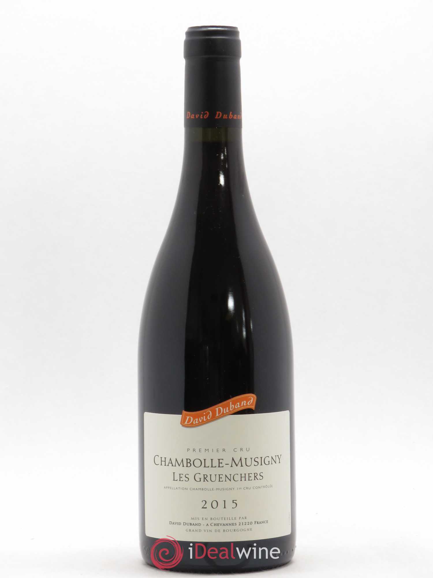 Chambolle-Musigny 1er Cru Les Gruenchers David Duband (Domaine) 2015 - Lot de 1 bouteille - 0
