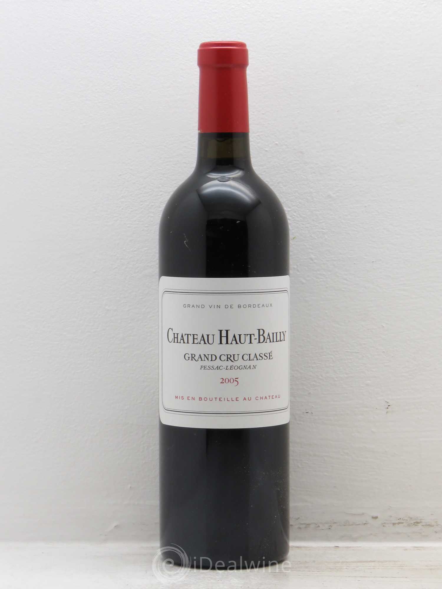 Château Haut-Bailly Cru Classé de Graves 2005 - Lot de 6 bouteilles - 0
