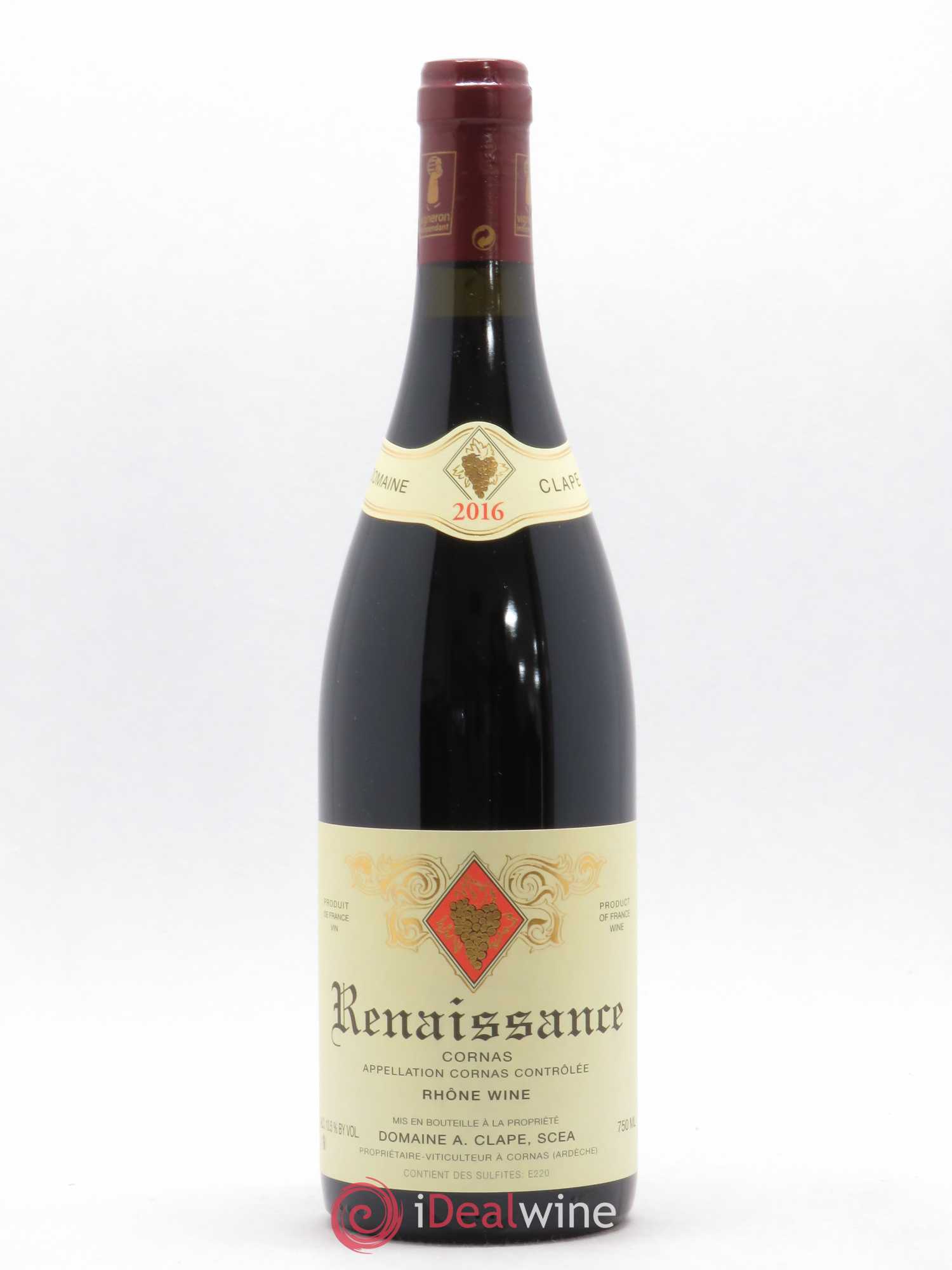 Cornas Renaissance Auguste Clape 2016 - Posten von 1 Flasche - 0