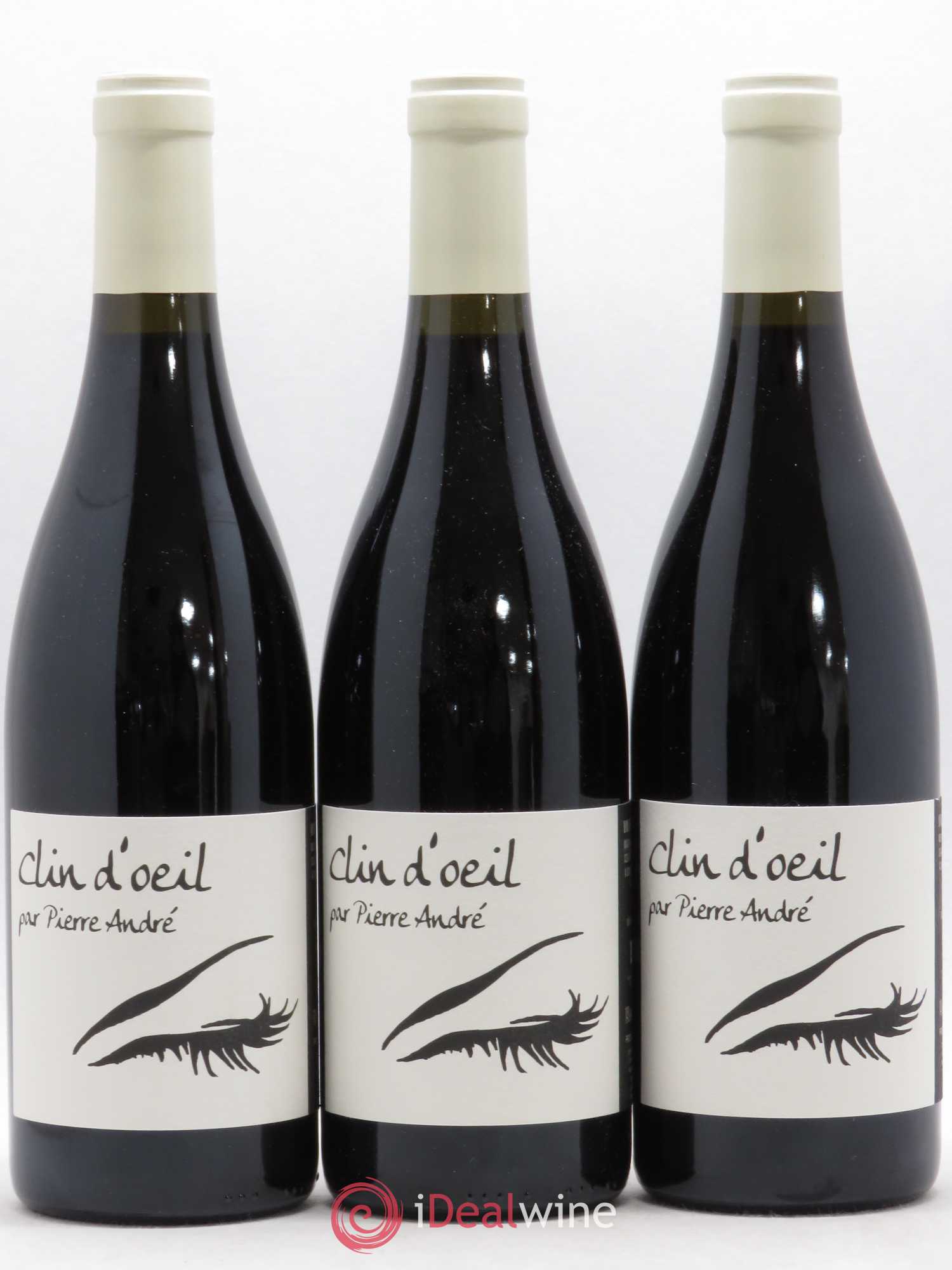 Vin de France Clin d'Oeil Pierre André (Domaine) 2015 - Lot de 3 bouteilles - 0