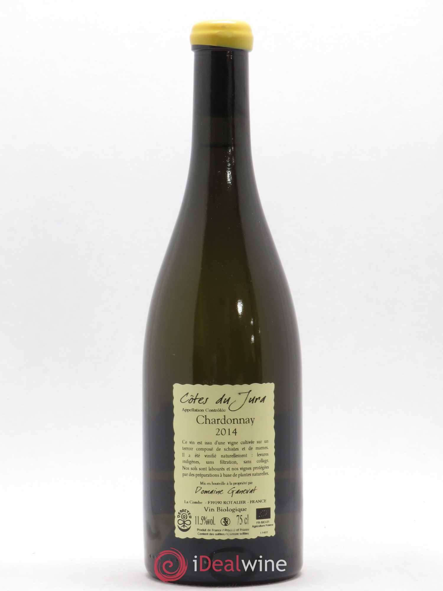 Côtes du Jura Grusse en Billat Jean-François Ganevat (Domaine) 2014 - Lot de 1 bouteille - 1