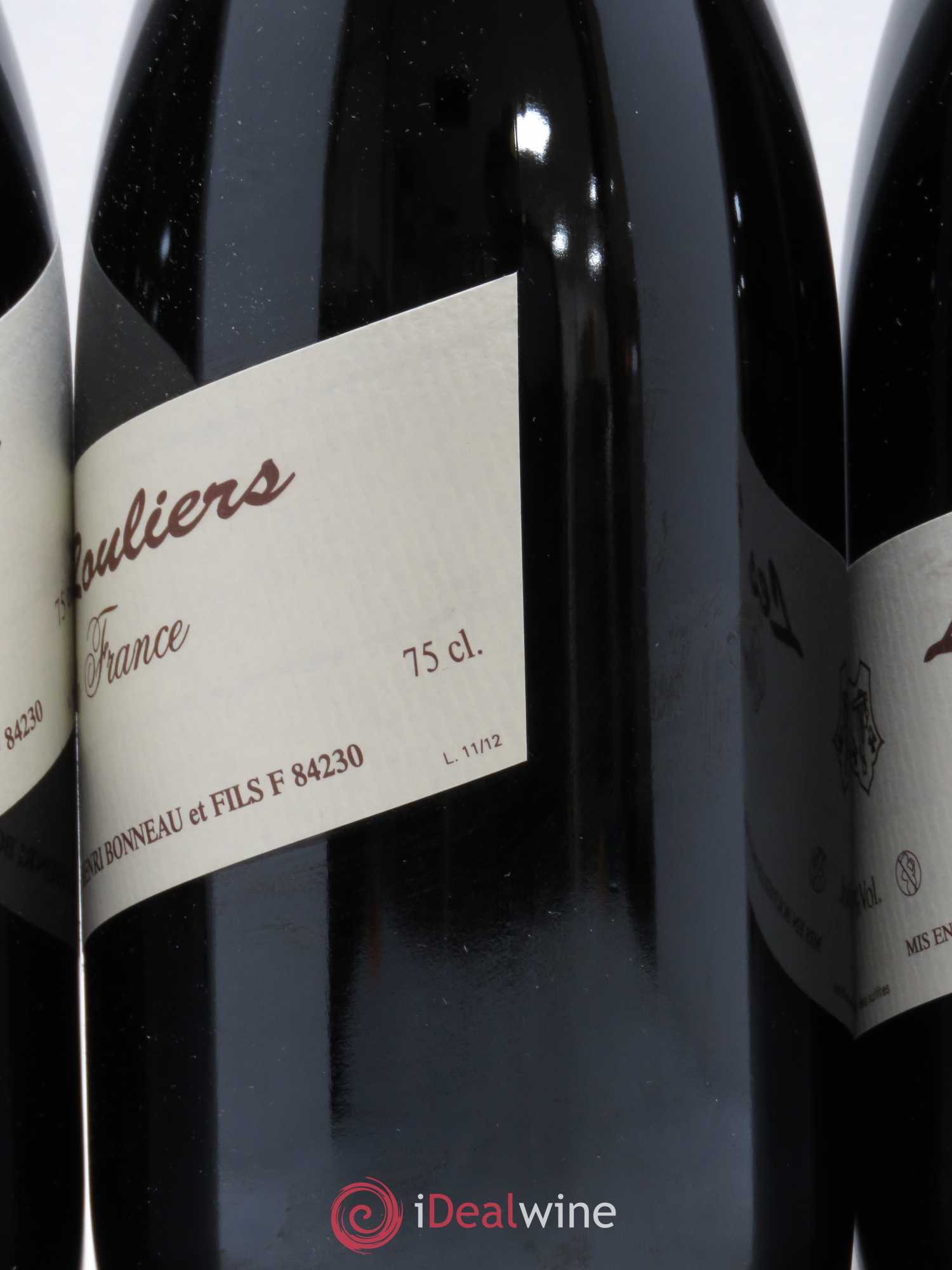 Vin de France Les Rouliers Henri Bonneau & Fils 2011/2012 - Lot de 3 bouteilles - 1