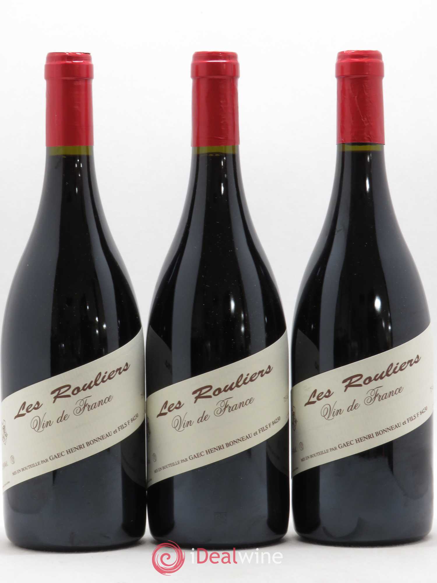 Vin de France Les Rouliers Henri Bonneau & Fils 2011/2012 - Lot de 3 bouteilles - 0