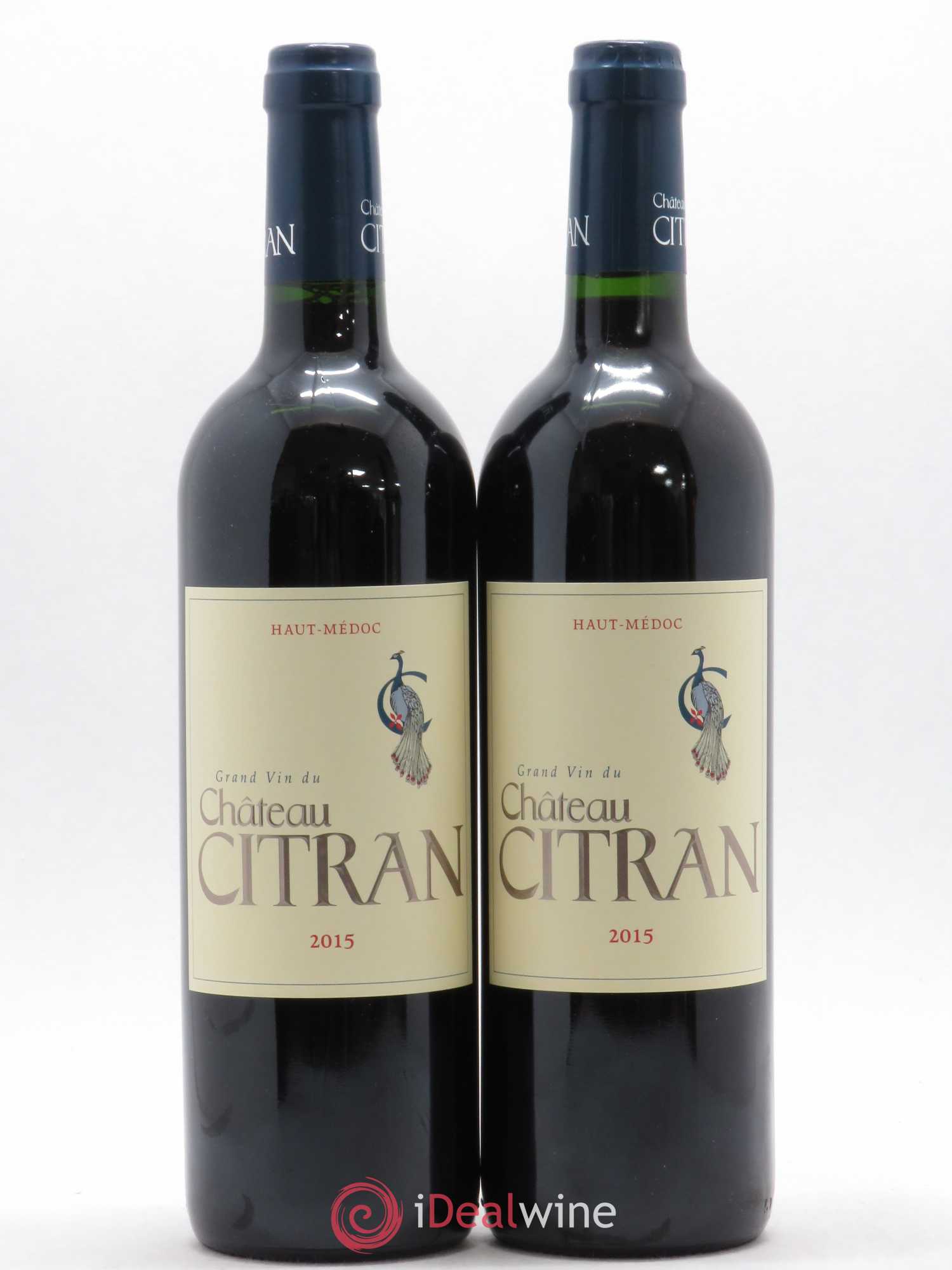 Château Citran Cru Bourgeois 2015 - Lot de 2 bouteilles - 0