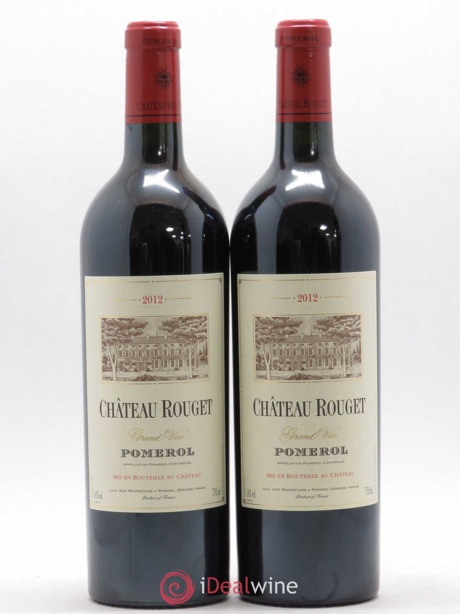 Château Rouget 2012 - Lotto di 2 bottiglie - 0