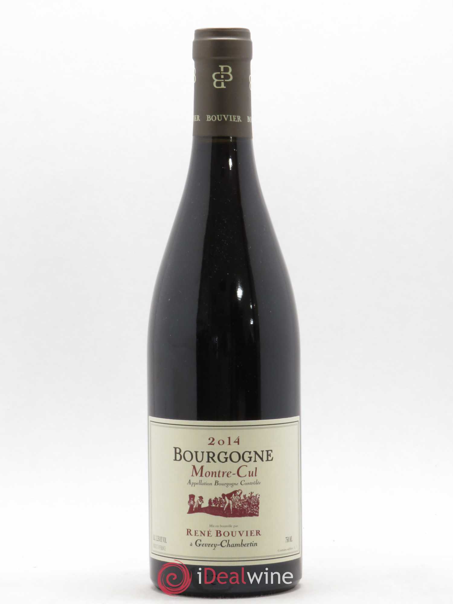 Bourgogne Montre Cul René Bouvier 2014 - Lot de 1 bouteille - 0