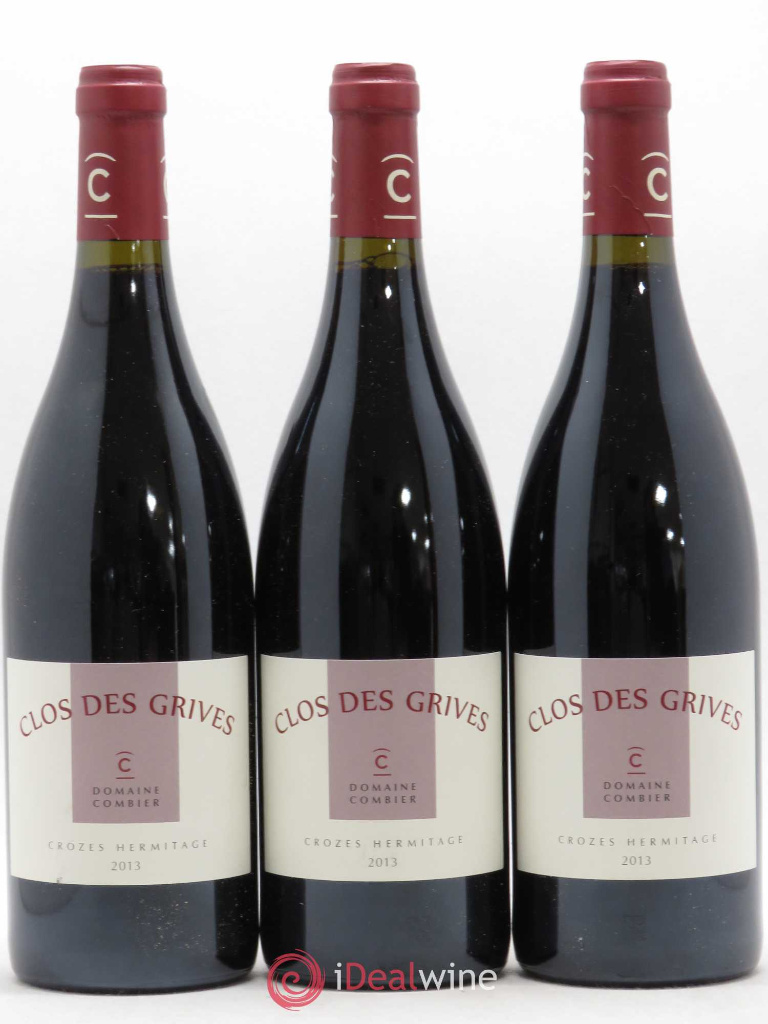 Crozes-Hermitage Clos des Grives Combier 2013 - Lot de 3 bouteilles - 0