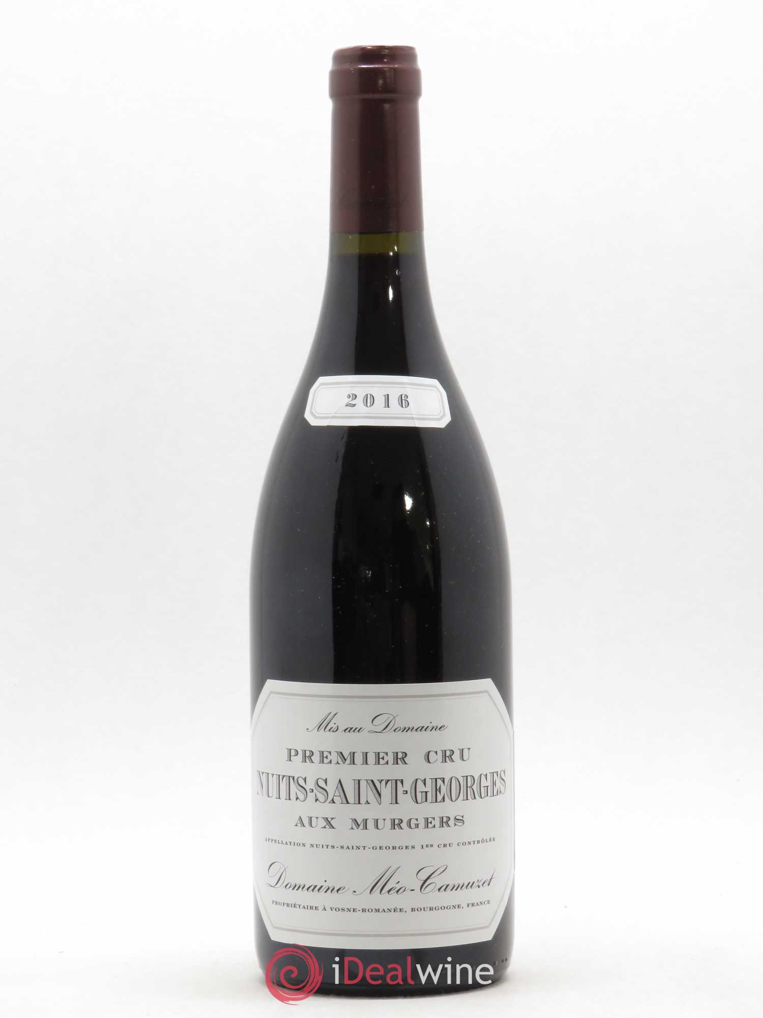 Nuits-Saint-Georges 1er Cru Aux Murgers Méo-Camuzet (Domaine) 2016 - Lot de 1 bouteille - 0