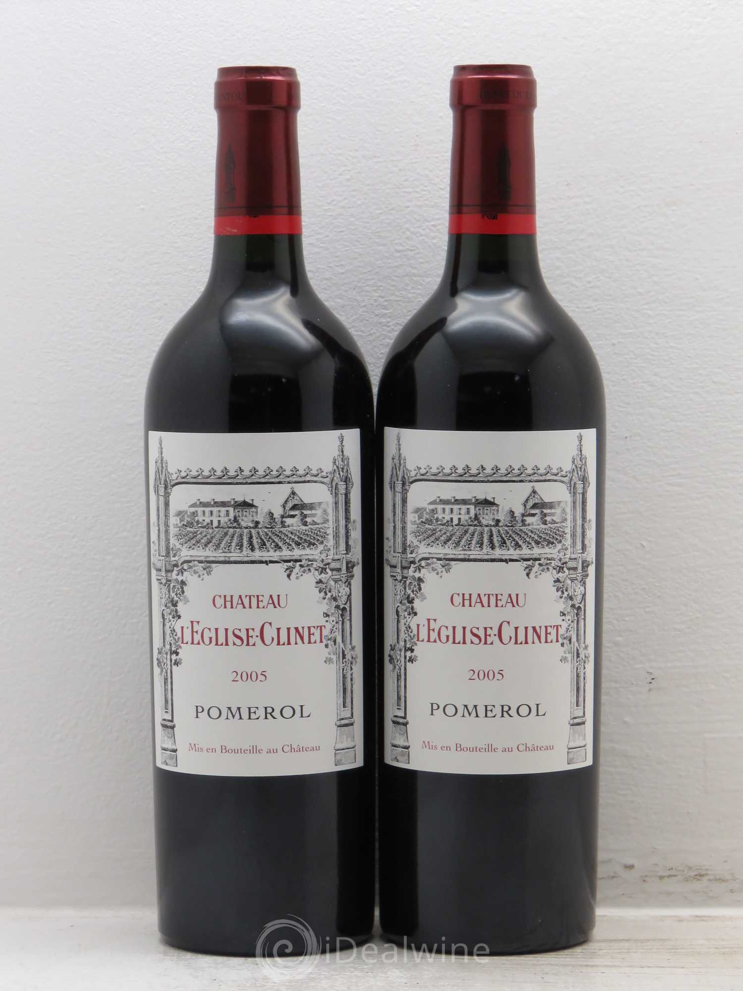 Château l' Église Clinet 2005 - Lot de 2 bouteilles - 0