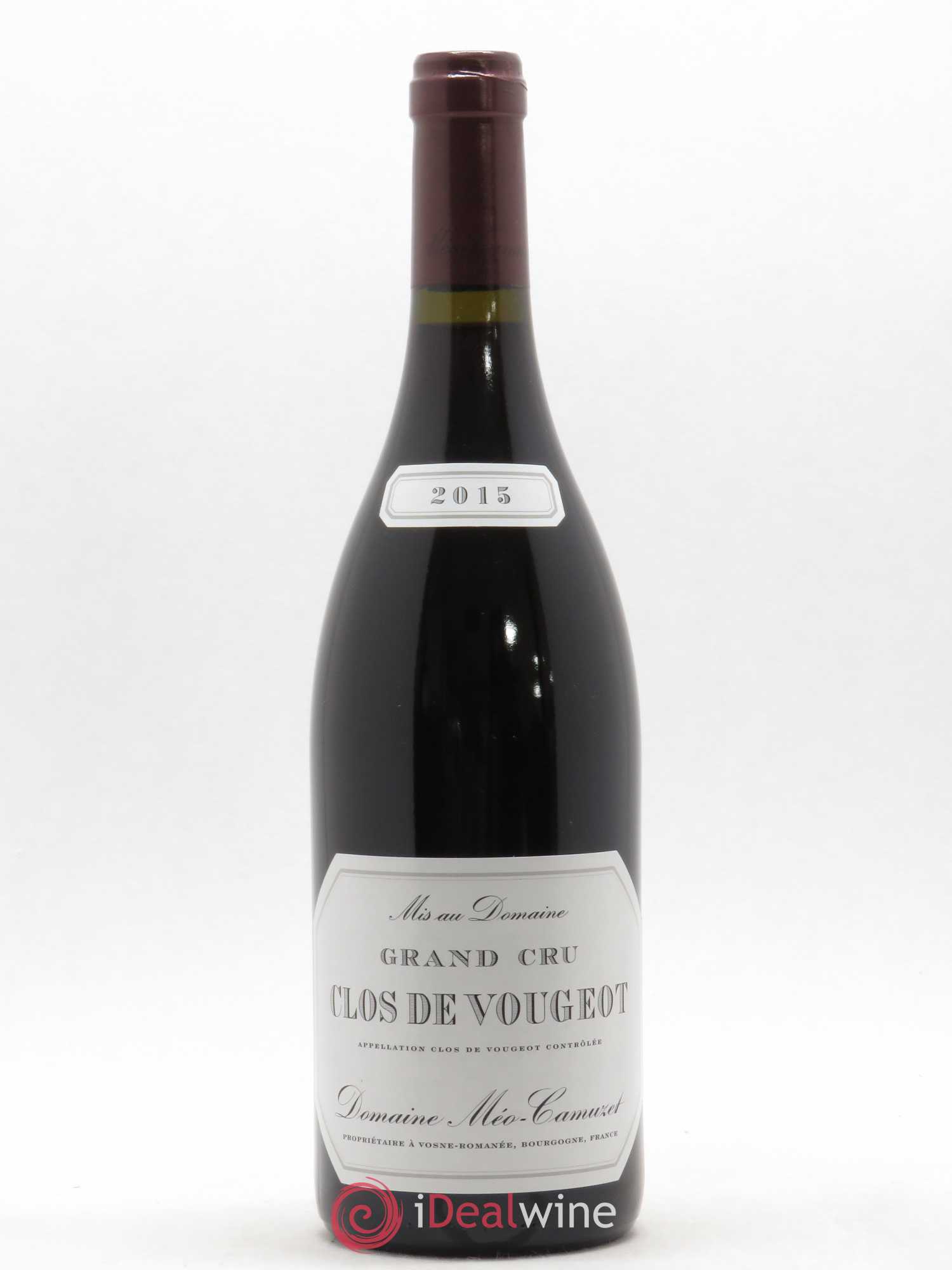 Clos de Vougeot Grand Cru Méo-Camuzet (Domaine) 2015 - Lot de 1 bouteille - 0