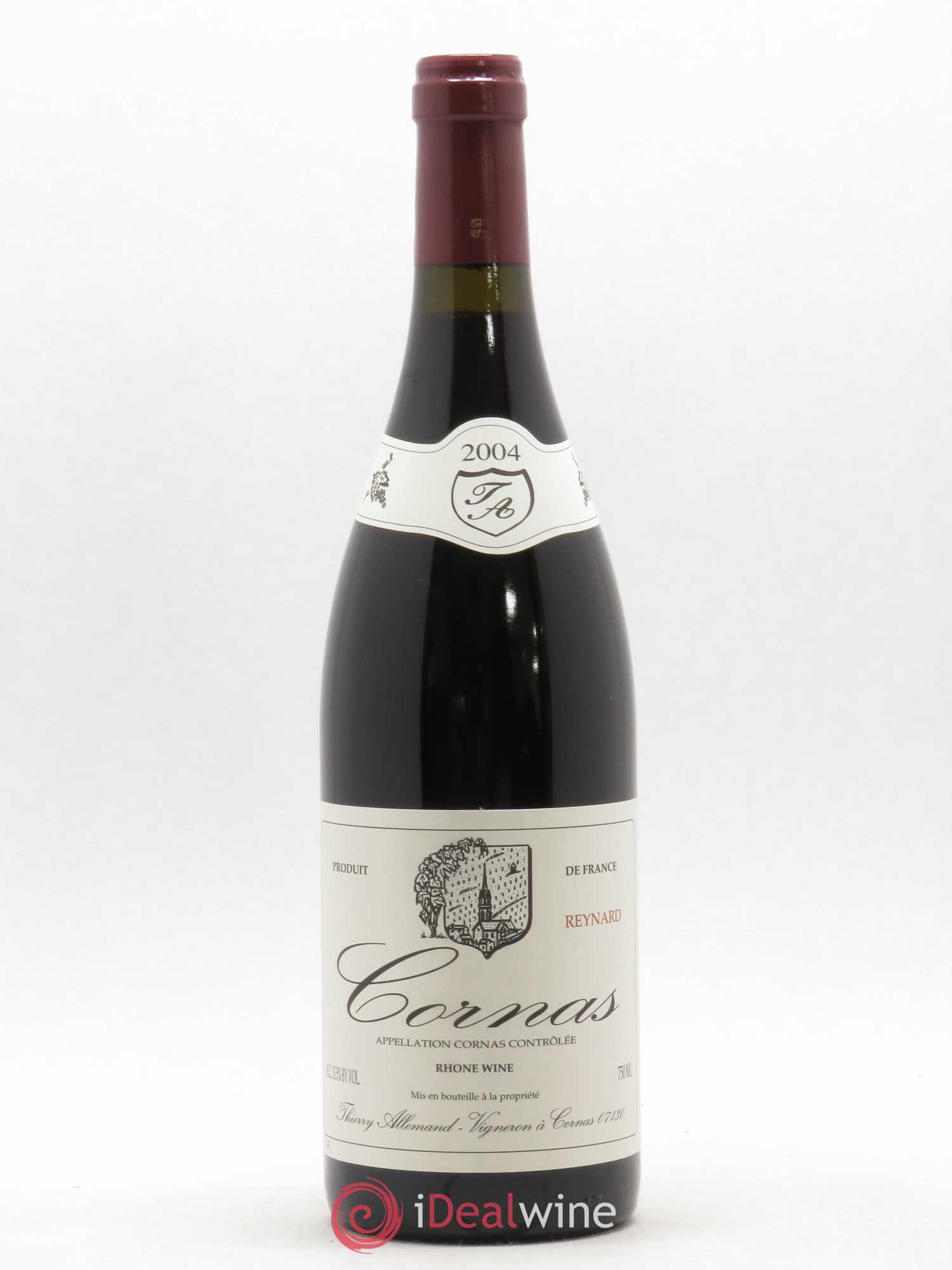 Cornas Reynard Thierry Allemand 2004 - Lot de 1 bouteille - 0