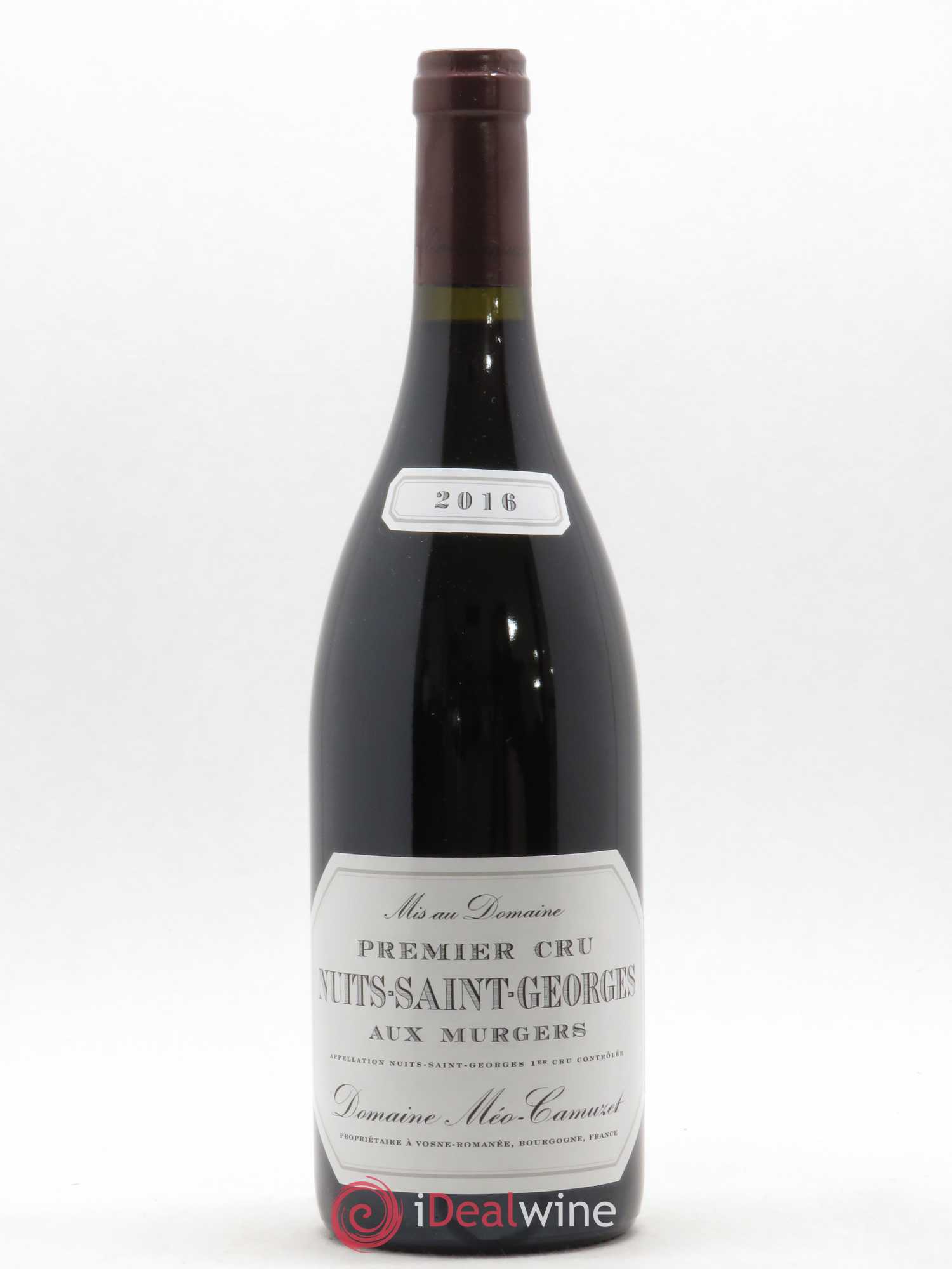 Nuits-Saint-Georges 1er Cru Aux Murgers Méo-Camuzet (Domaine) 2016 - Lot de 1 bouteille - 0