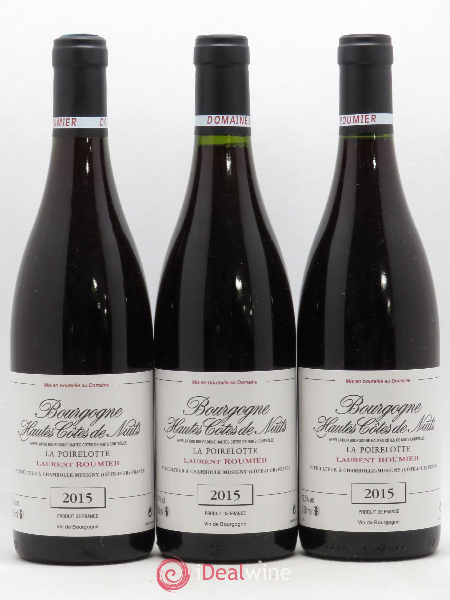 Hautes-Côtes de Nuits La Poirelotte Laurent Roumier 2015 - Lot de 6 bouteilles - 2
