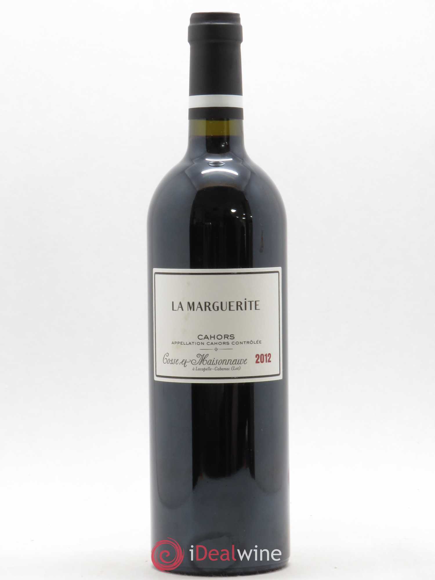 Cahors La Marguerite Cosse-Maisonneuve (Domaine) 2012 - Lot de 1 bouteille - 0