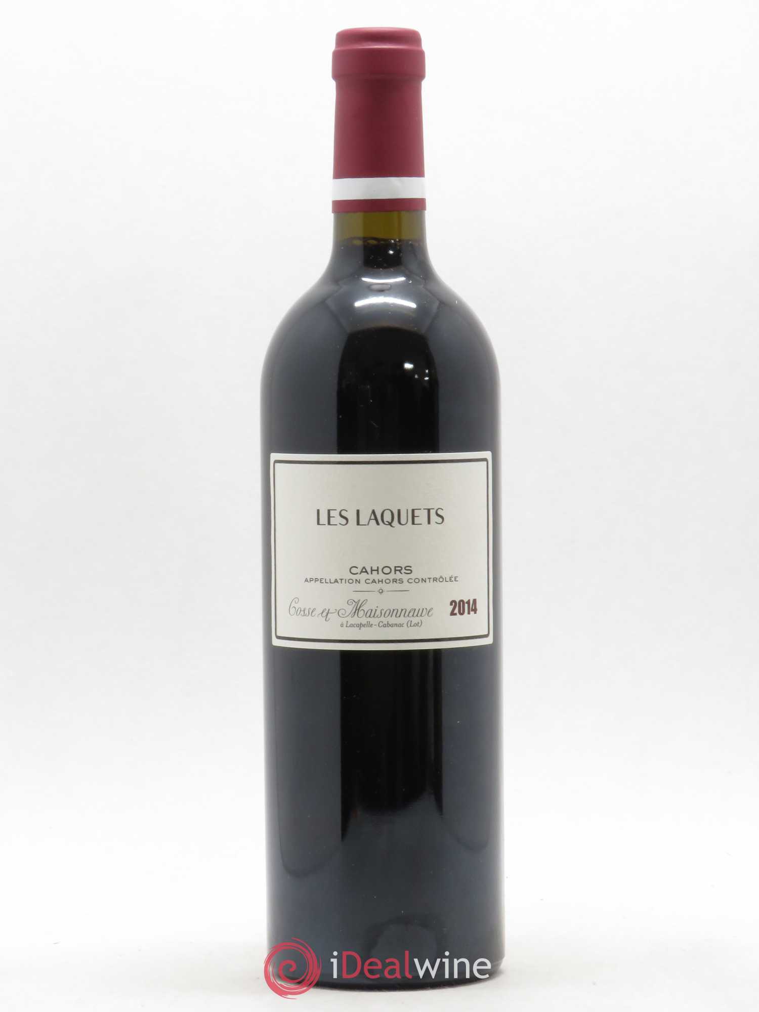 Cahors Les Laquets Cosse-Maisonneuve (Domaine) 2014 - Lot de 1 bouteille - 0