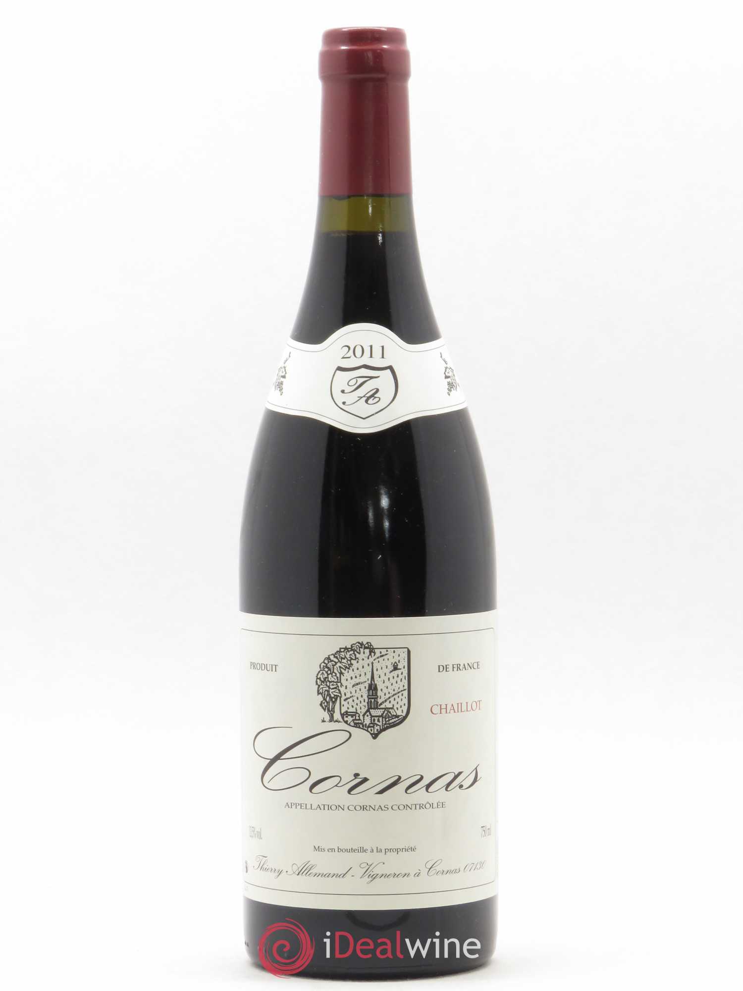 Cornas Chaillot Thierry Allemand 2011 - Lot de 1 bouteille - 0