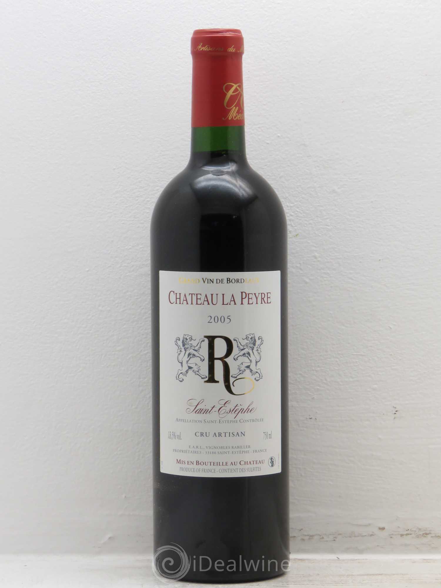 Saint-Estèphe Château La Peyre 2005 - Posten von 6 Flaschen - 0